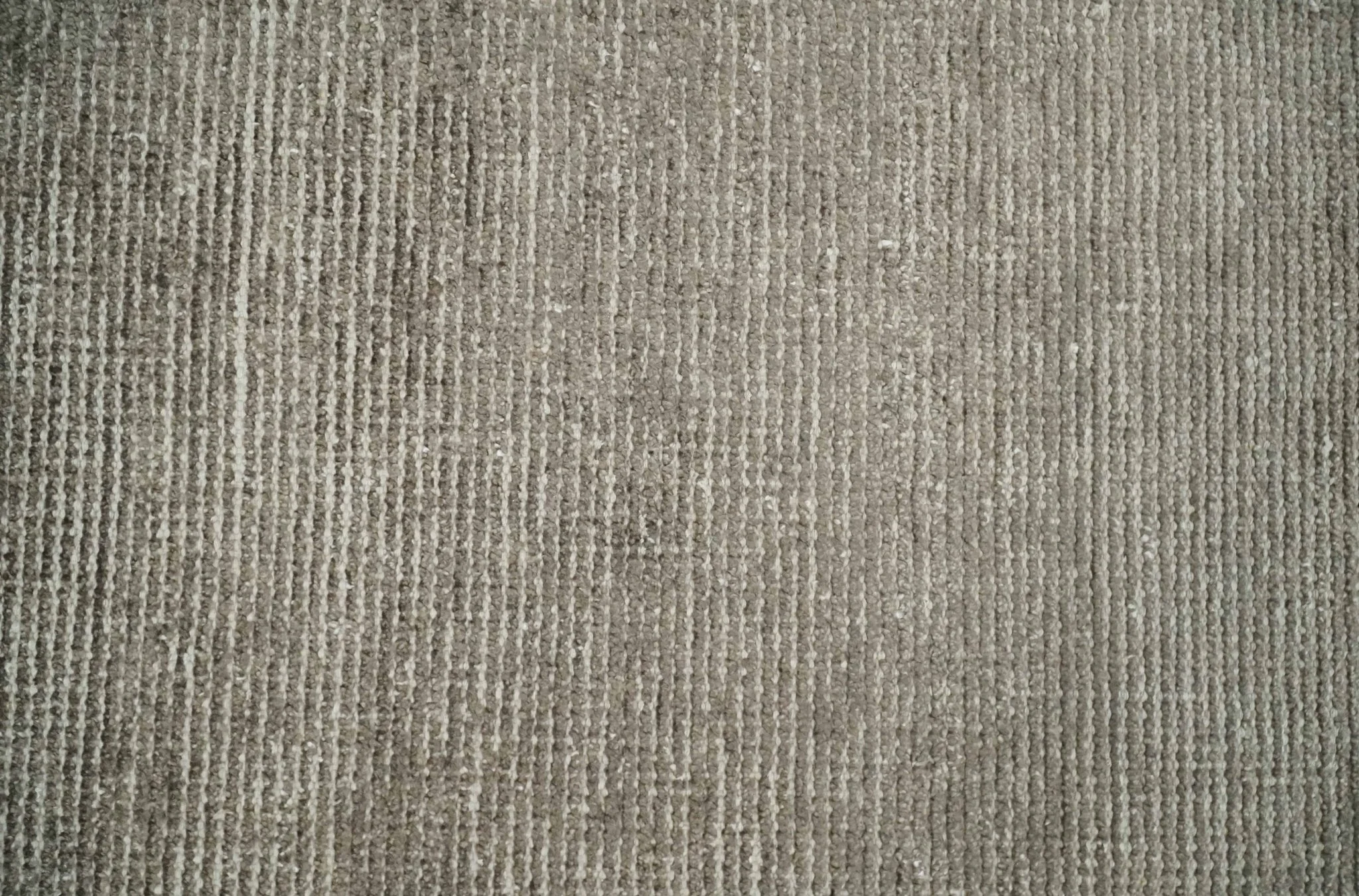 Bamboo Silk 2x3 Hand Knotted Solid Brown Rug, Low Pile, No Shedding | N6123 - Image 2