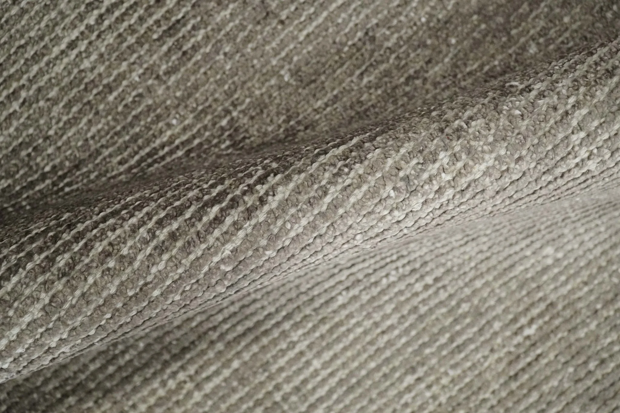 Bamboo Silk 2x3 Hand Knotted Solid Brown Rug, Low Pile, No Shedding | N6123 - Image 4