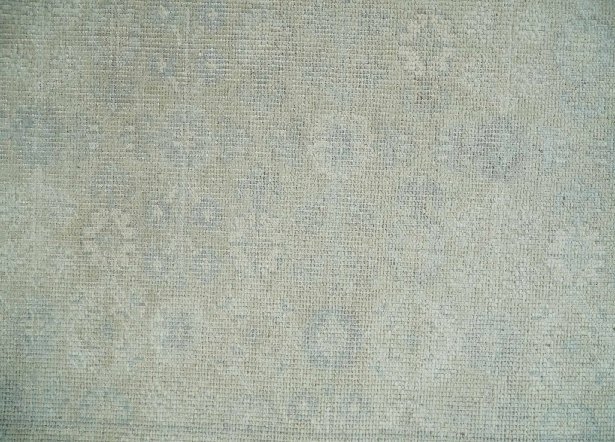 2x3 Hand Knotted Ivory and Gray Traditional Persian Oushak Wool Rug | N723 - Image 4