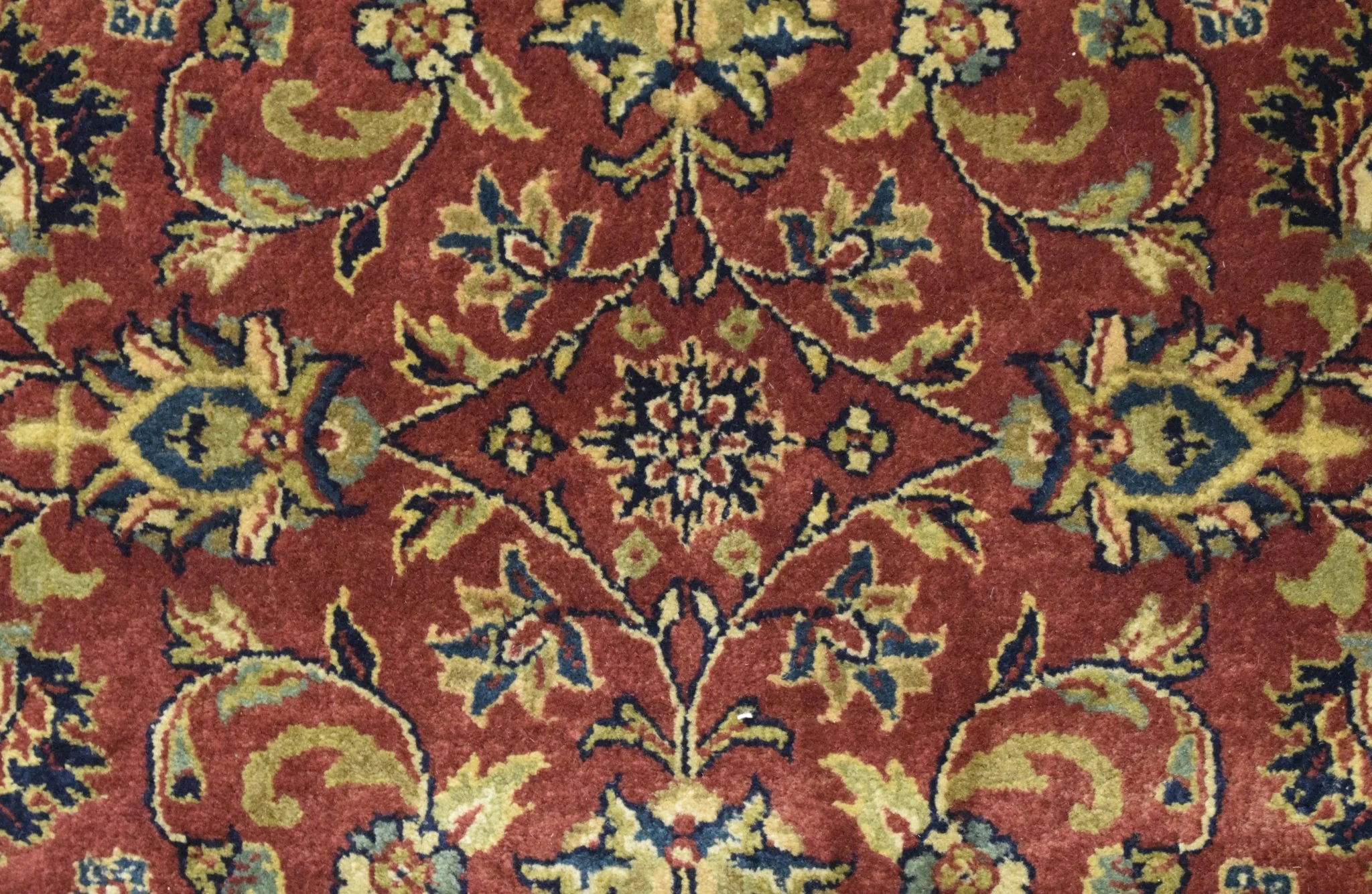 3x12  Fine Runner Hand Knotted Area Rug | Mashad Design Made with Fine New Zealand Wool - Image 2