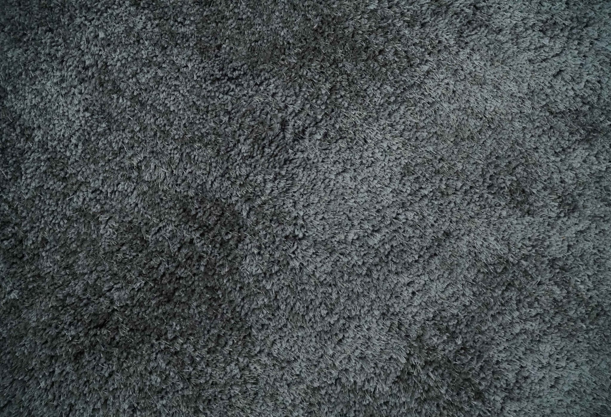 3x5, 4x6 and 5x7 Hand Woven Shag Charcoal Art Silk Soft Viscose Area Rug - Image 4