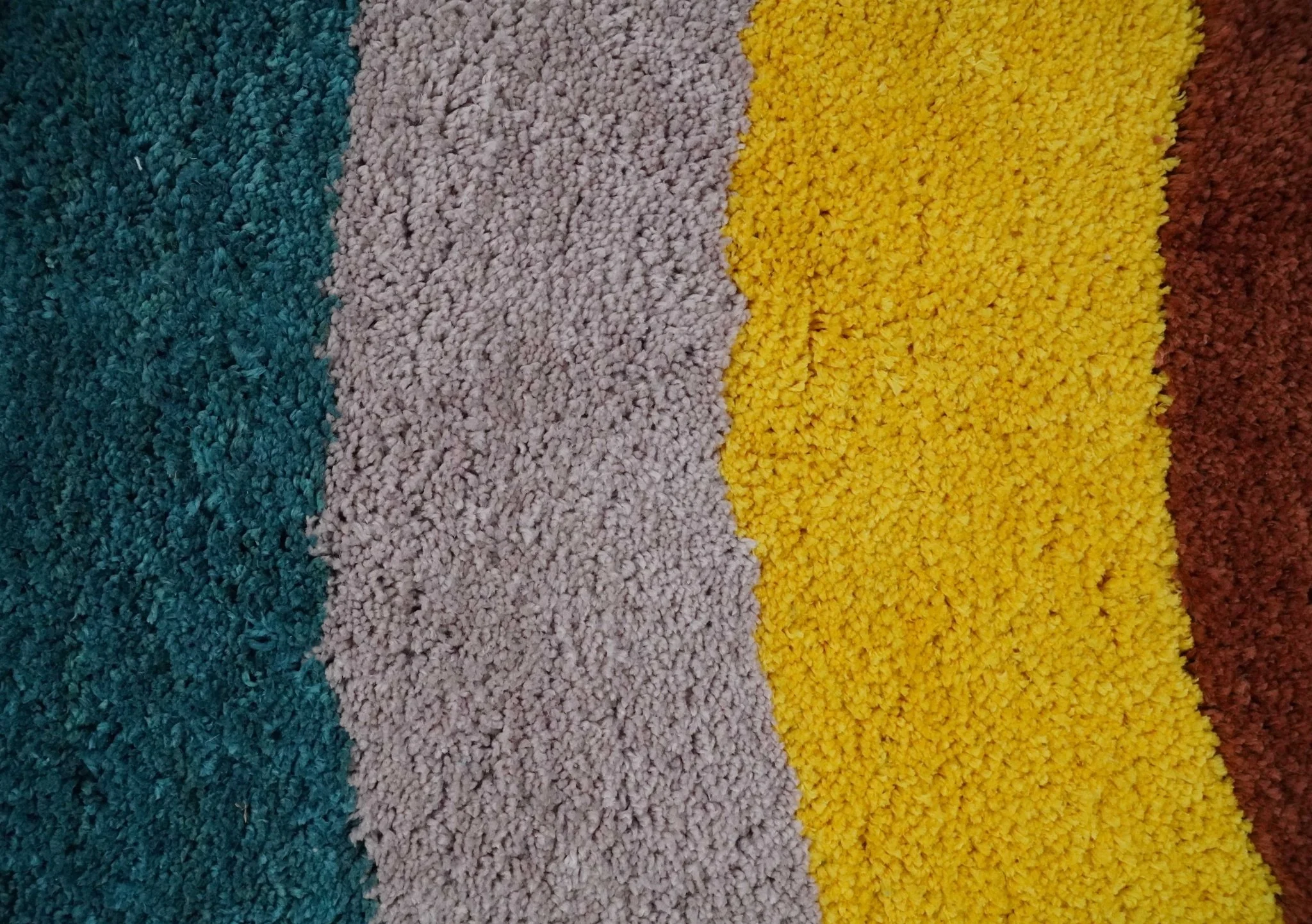 Plush Rainbow Kids, Nursery and Playroom Rug, 3x5, 4x6 and 5x7 Hand Woven Shag - Image 4