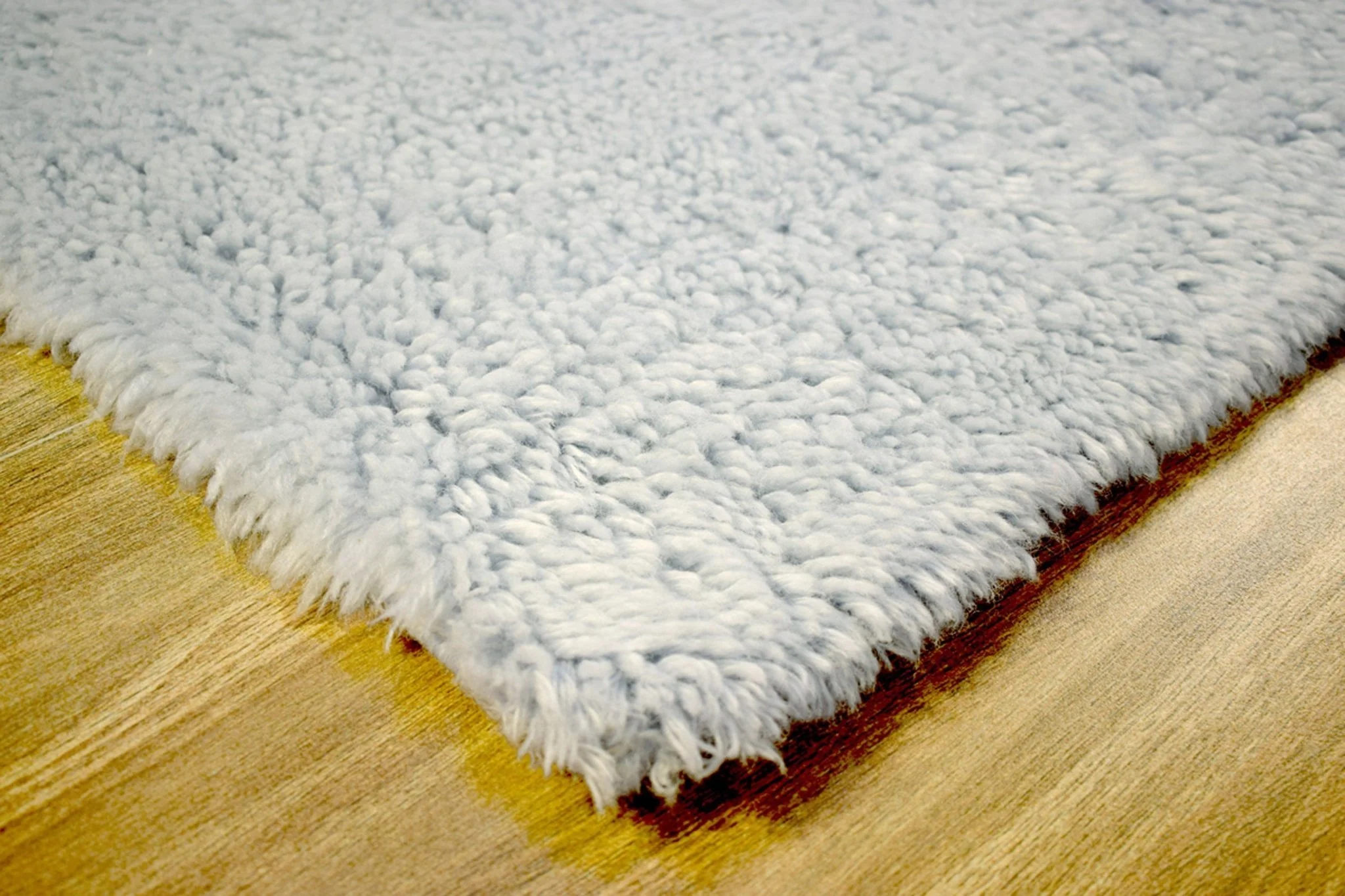 Blue and Silver 4'x 6' | 5'x 8' Rug | Modern Handmade NewZealand Wool Area Rug  | The Rug Decor |TRD2379 - Image 6