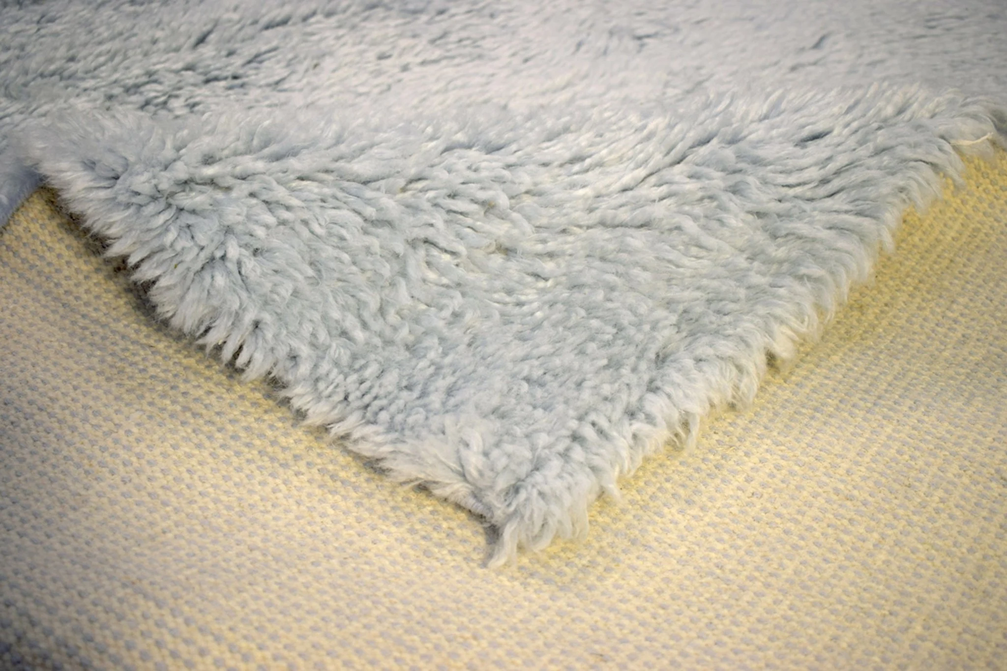 Blue and Silver 4'x 6' | 5'x 8' Rug | Modern Handmade NewZealand Wool Area Rug  | The Rug Decor |TRD2379 - Image 8