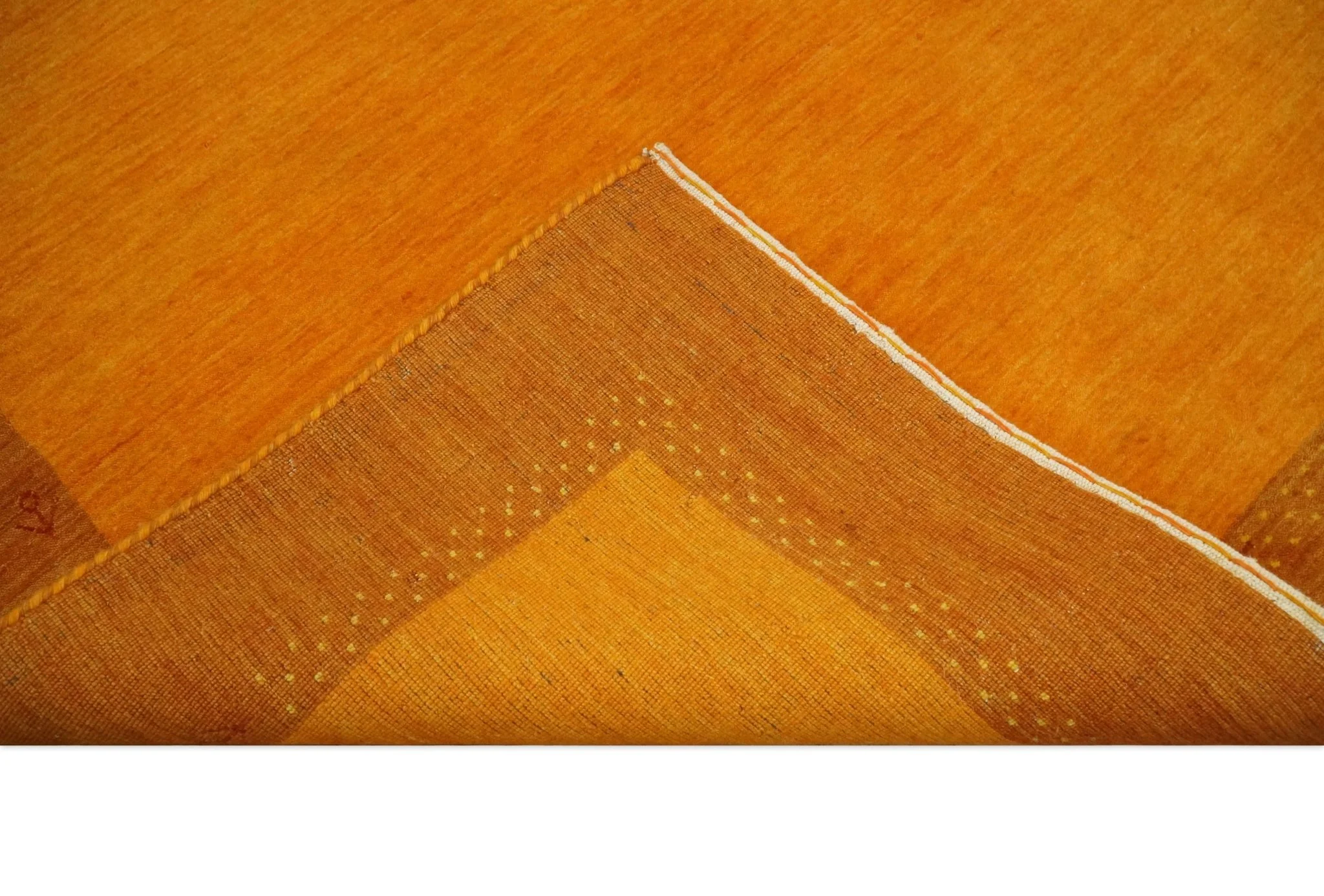 4x6 Small Rust and Brown Farmhouse Wool Hand Woven Southwestern Gabbeh Rug| LOR8 - Image 5