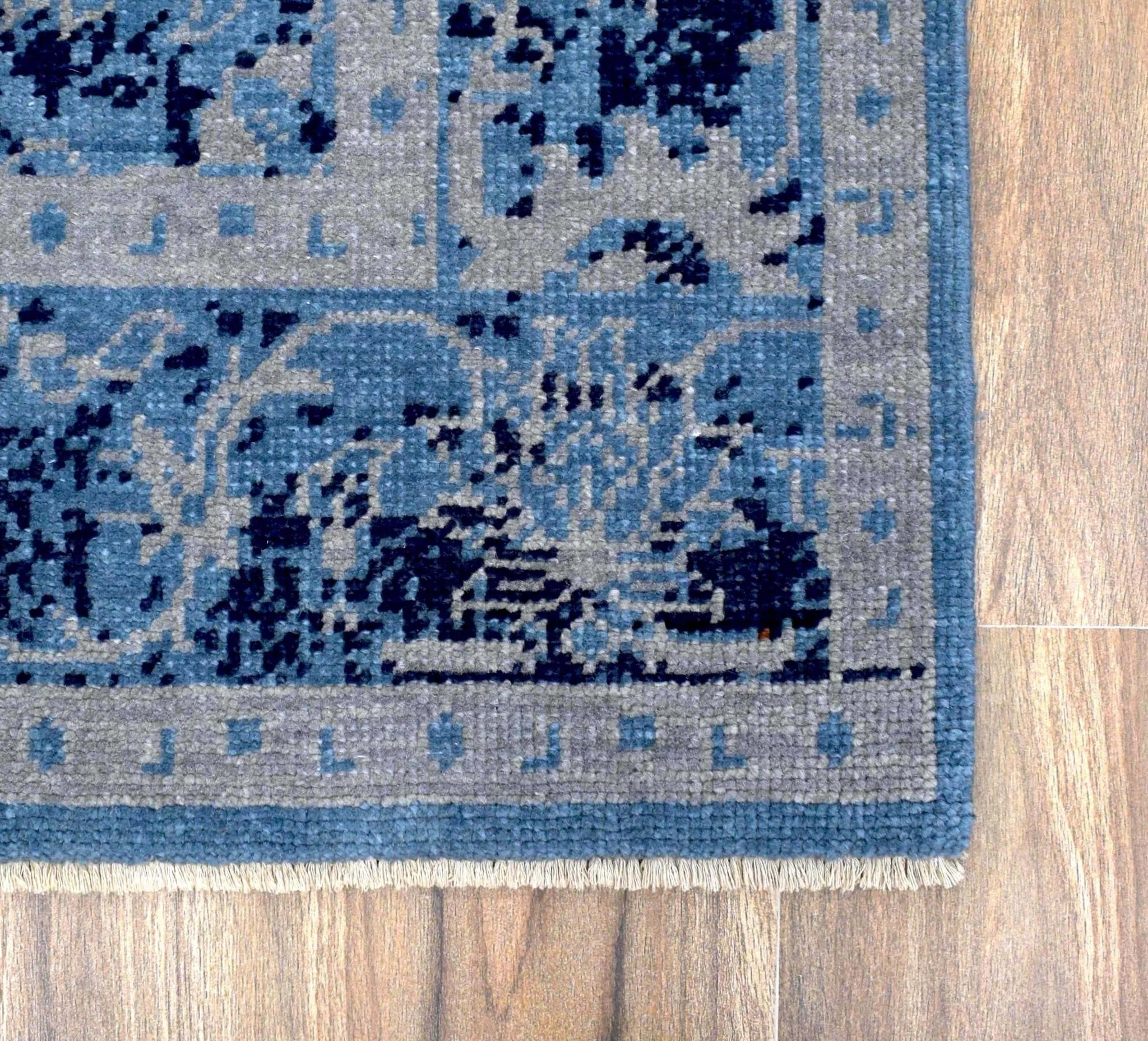 5.6x8.6 Rug | Modern Handmade Wool Area Rug | The Rug Decor | TRD17705686 - Image 6