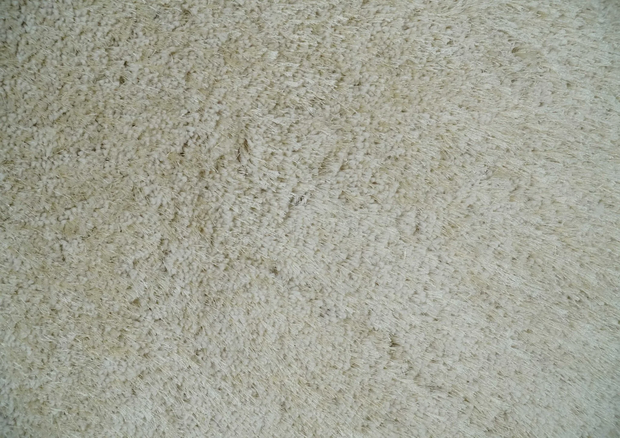 Solid Plush and Soft 3x5, 4x6 and 5x7 Hand Woven Shag Ivory Area Rug | SHAG1 - Image 4