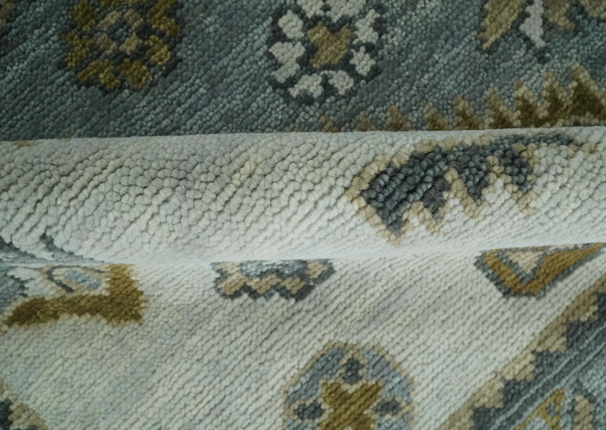 8x10 Ivory, Gray and Camel Oriental Traditional Persian Area Rug | TRDCP966810 - Image 6