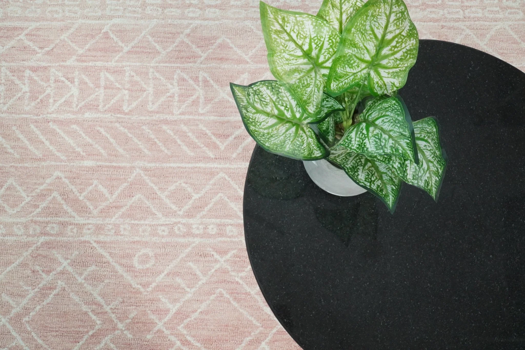 5x8 and 8x10 Hand Made Woolen Modern Pink Area Rug | AZT001 - Image 6
