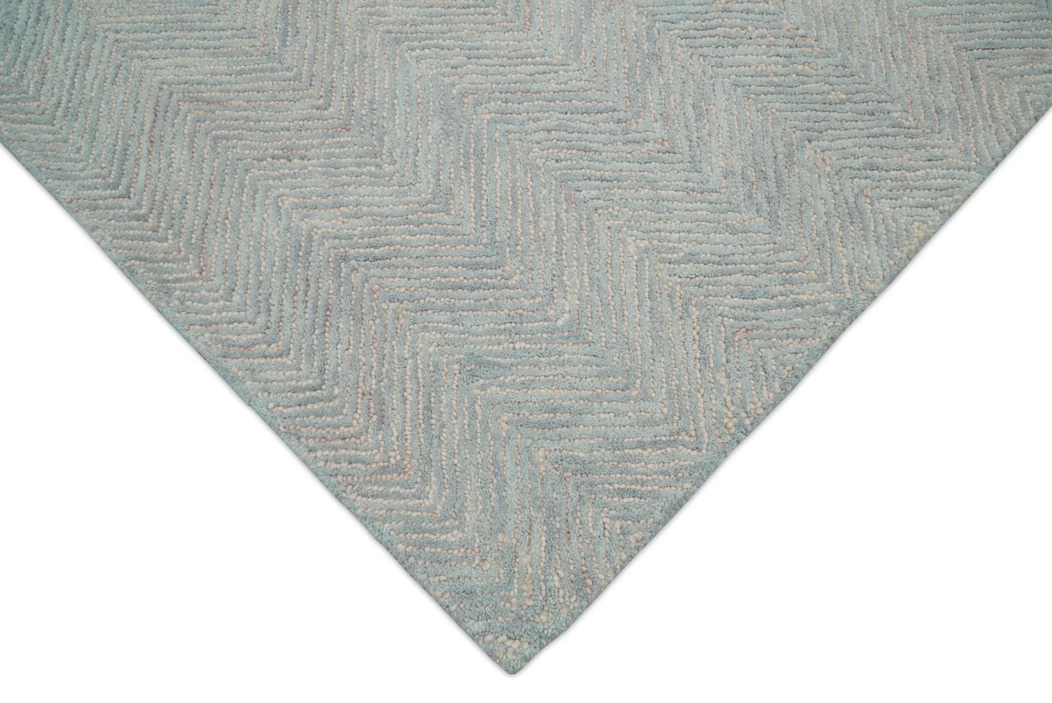 5x8 and 8x10 Hand Made Woolen Modern Pink and Gray Area Rug | EVE002 - Image 6