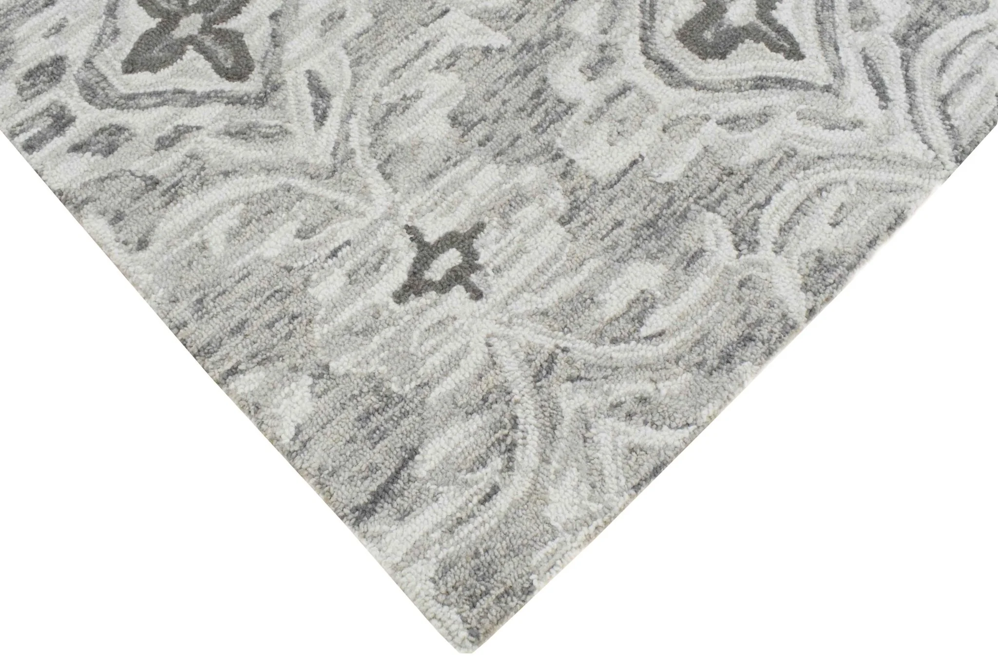 5x8 and 8x11  Handmade Area rug made with fine Wool Area Rug | TRD6374C - Image 5
