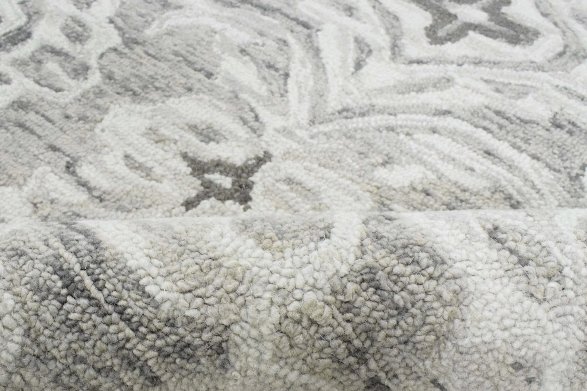 5x8 and 8x11  Handmade Area rug made with fine Wool Area Rug | TRD6374C - Image 7