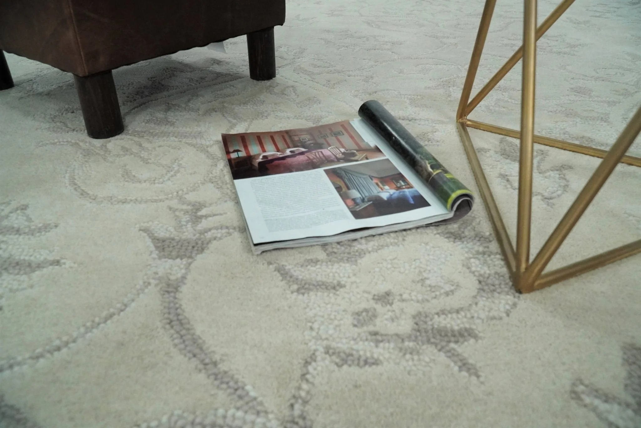 5x8 and 8x11 Handmade Area rug made with fine Wool Area Rug | TRD6381B - Image 5