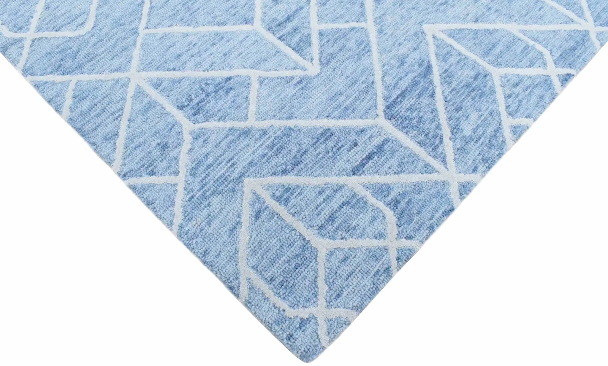 5x8 and 8x11 Handmade Area rug made with fine Wool Area Rug | TRD6373A - Image 5