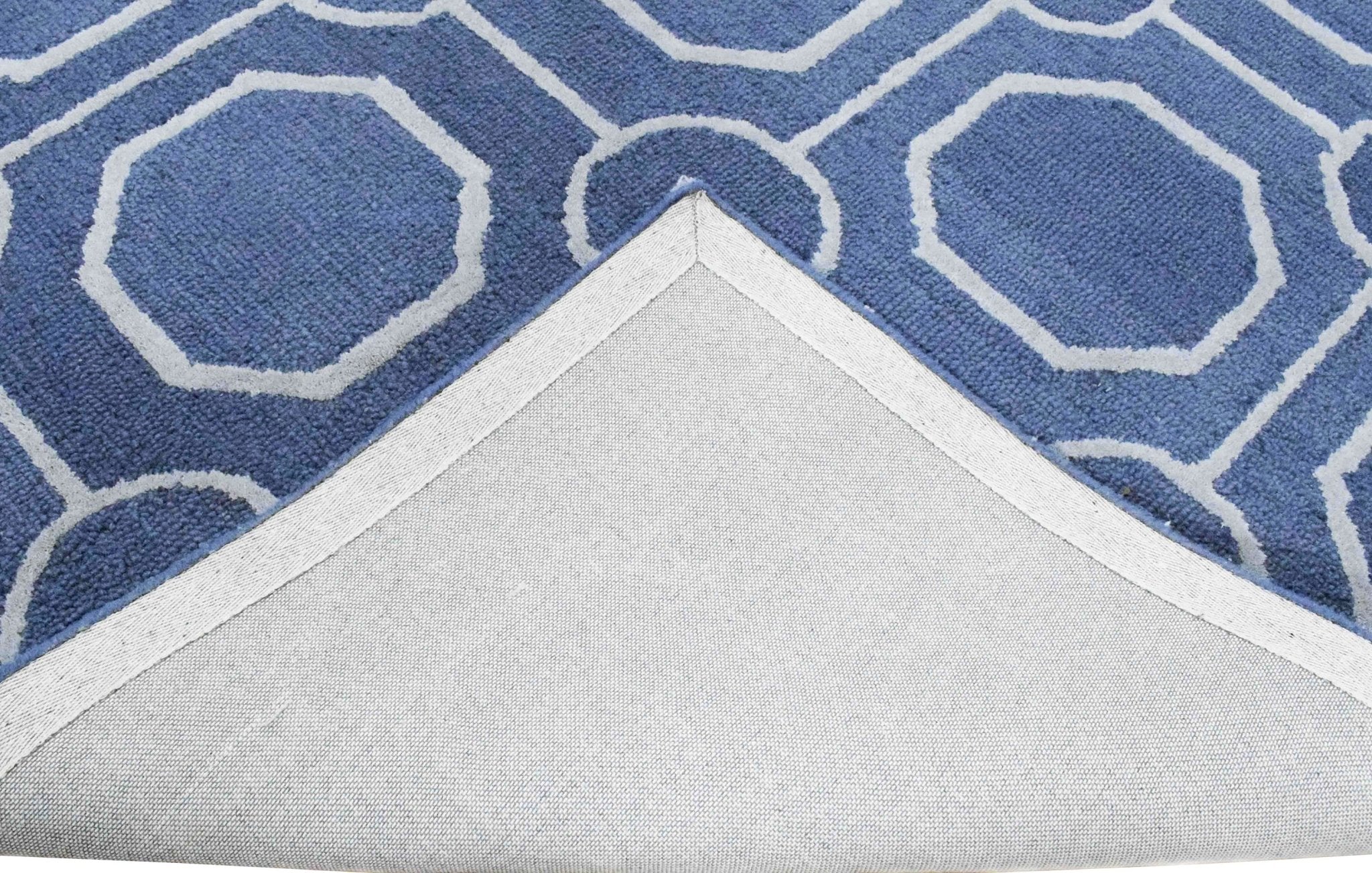 5x8 and 8x11  Handmade Area rug made with fine Wool Area Rug | TRD6376A - Image 7