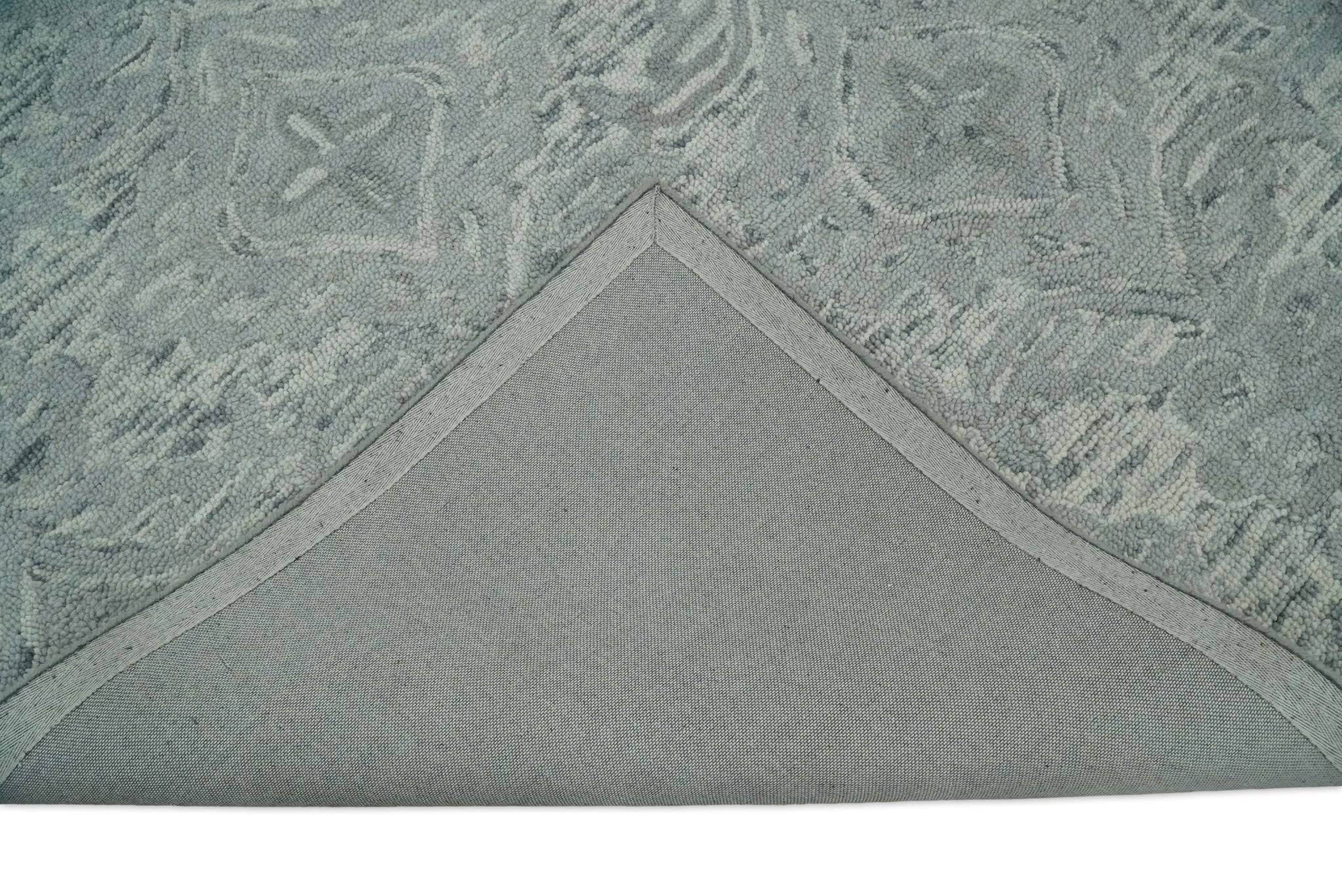 5x8 and 8x11  Handmade Area rug made with fine Wool Area Rug | TRD6374B - Image 9