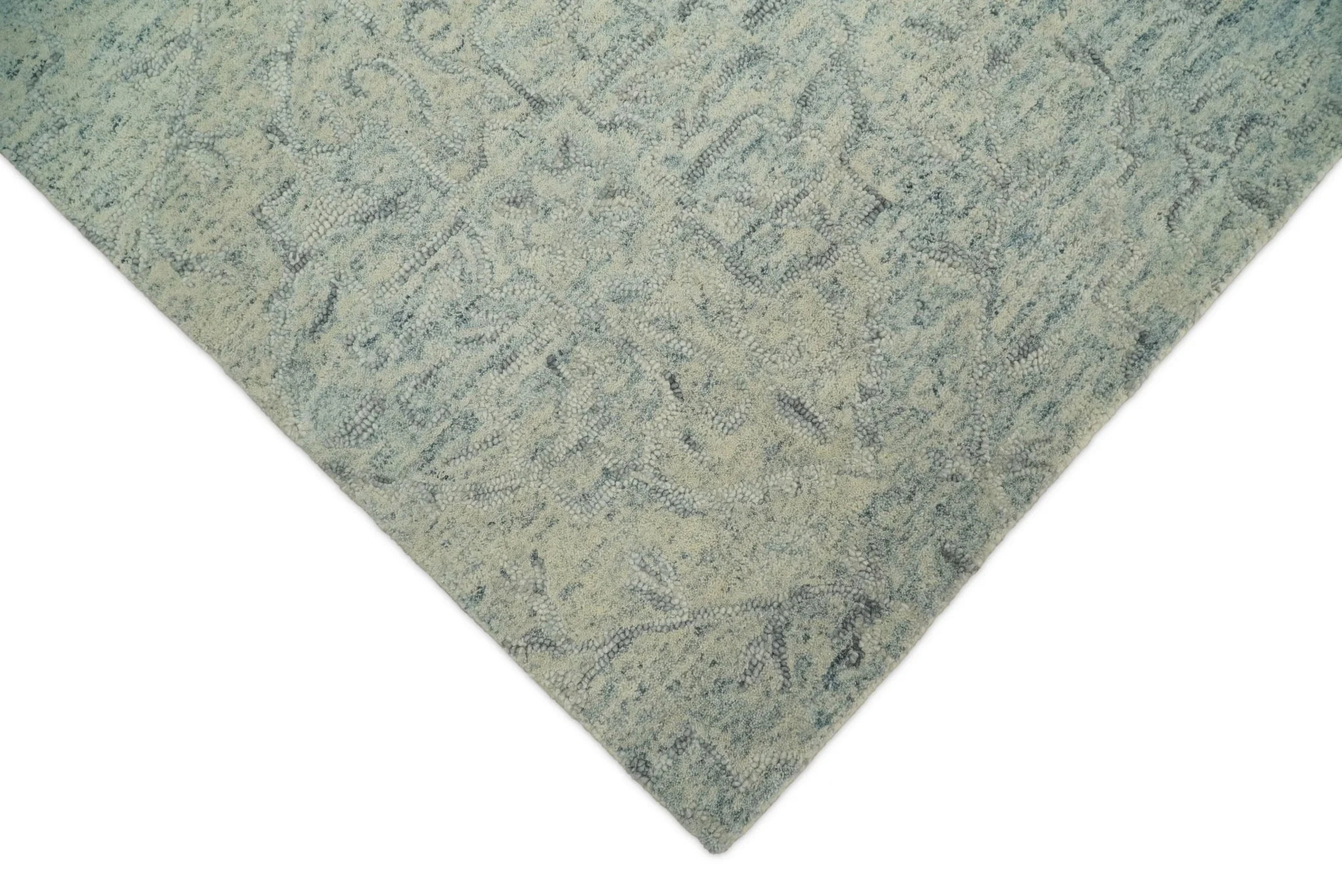 5x8 and 8x11 Handmade Area rug made with finel Wool Area Rug | TRD6380C - Image 3