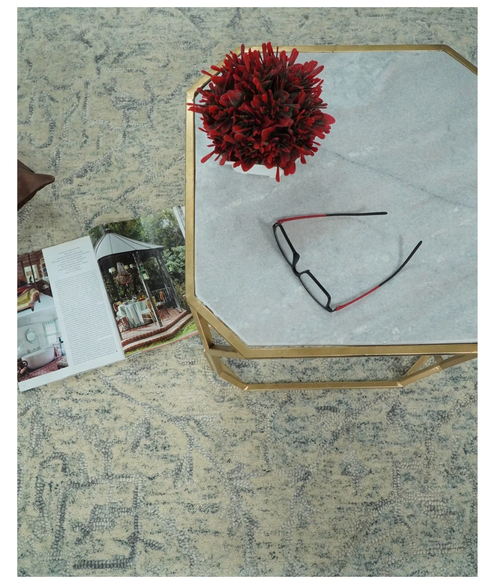 5x8 and 8x11 Handmade Area rug made with finel Wool Area Rug | TRD6380C - Image 7