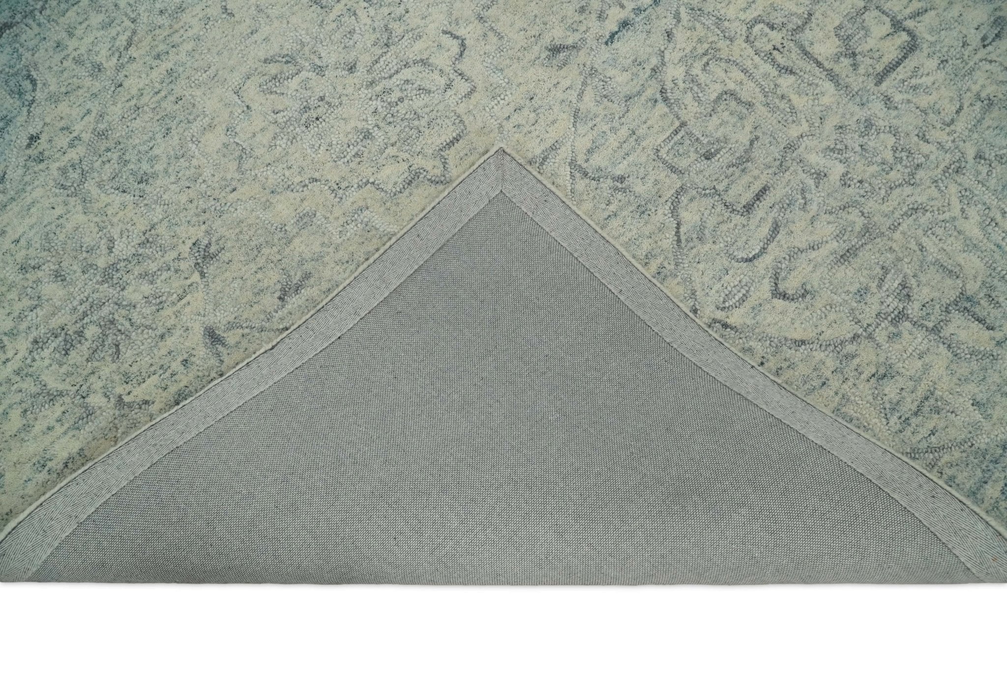 5x8 and 8x11 Handmade Area rug made with finel Wool Area Rug | TRD6380C - Image 8