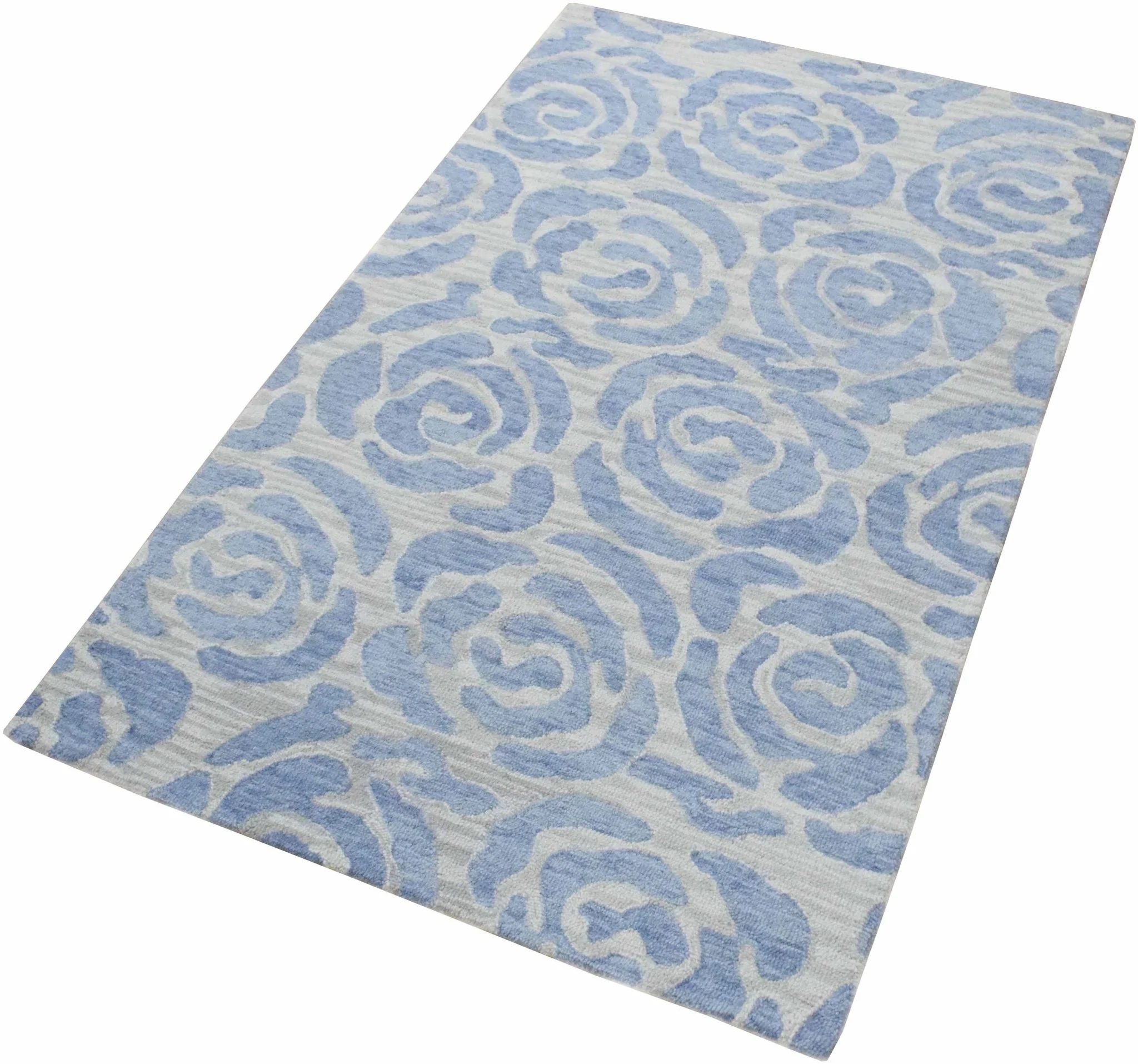 5x8 and 8x11 Handmade Area rug made with fine Wool Area Rug | TRD6379A - Image 3