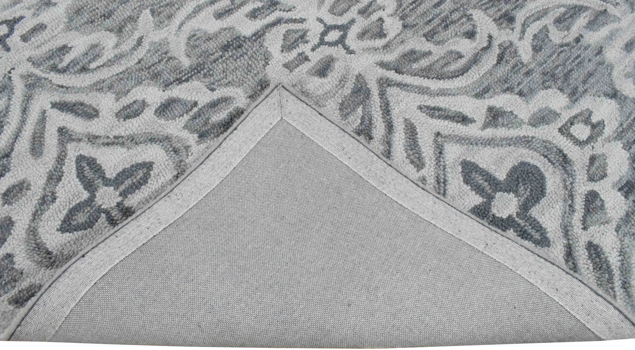 5x8 and 8x11 Handmade Area rug made with fine Wool Area Rug | TRD6374A - Image 4