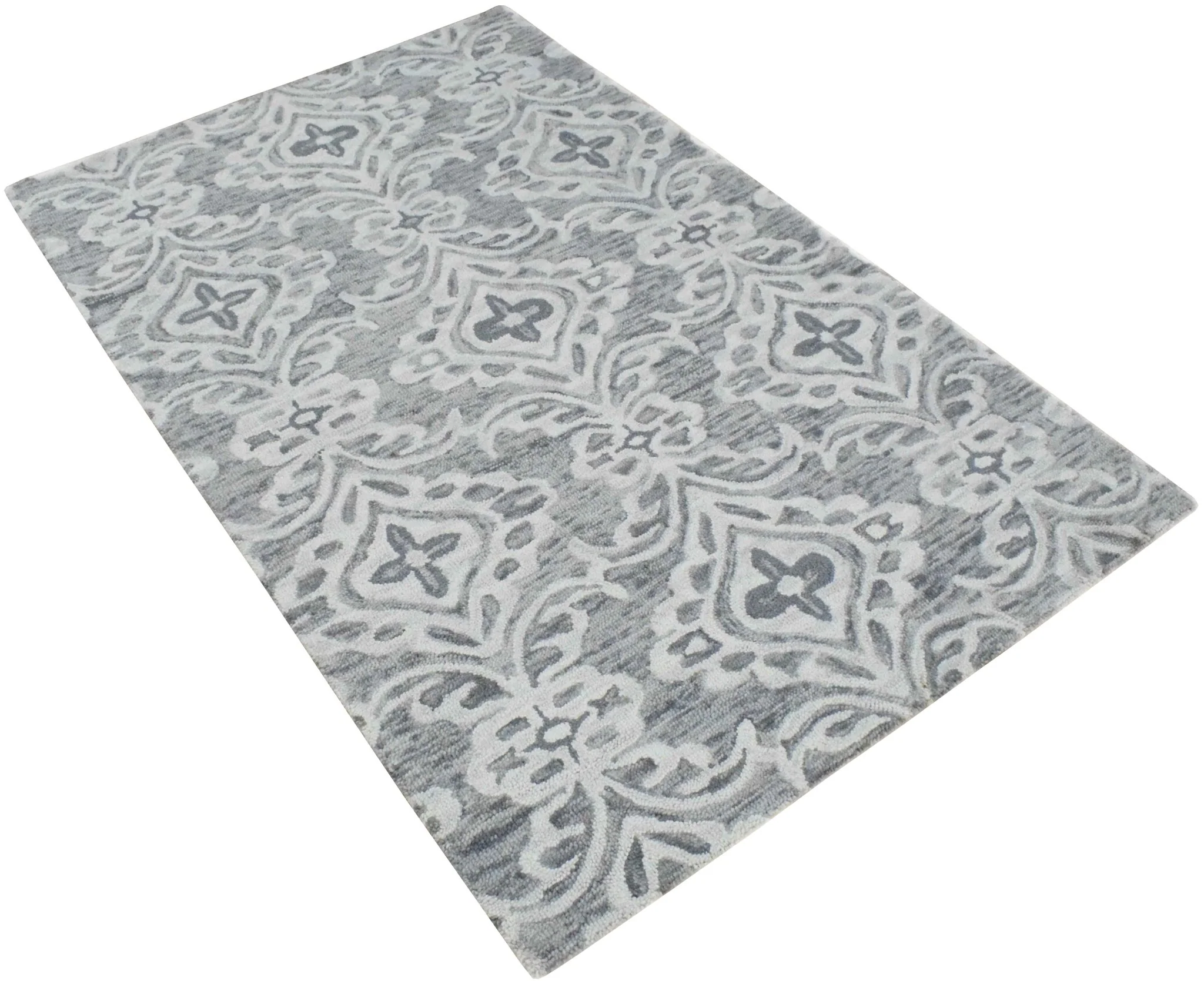 5x8 and 8x11 Handmade Area rug made with fine Wool Area Rug | TRD6374A - Image 6