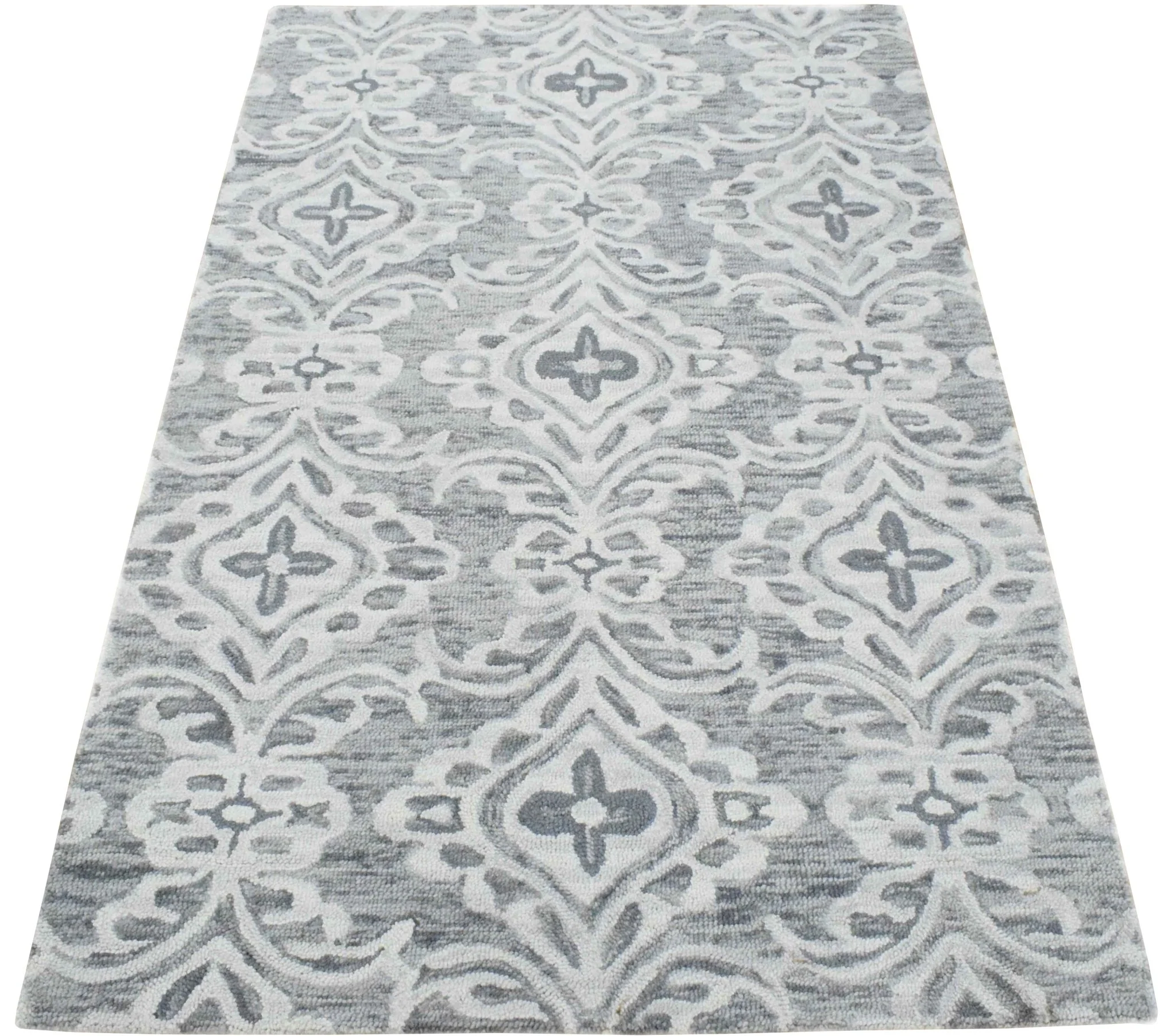 5x8 and 8x11 Handmade Area rug made with fine Wool Area Rug | TRD6374A - Image 7