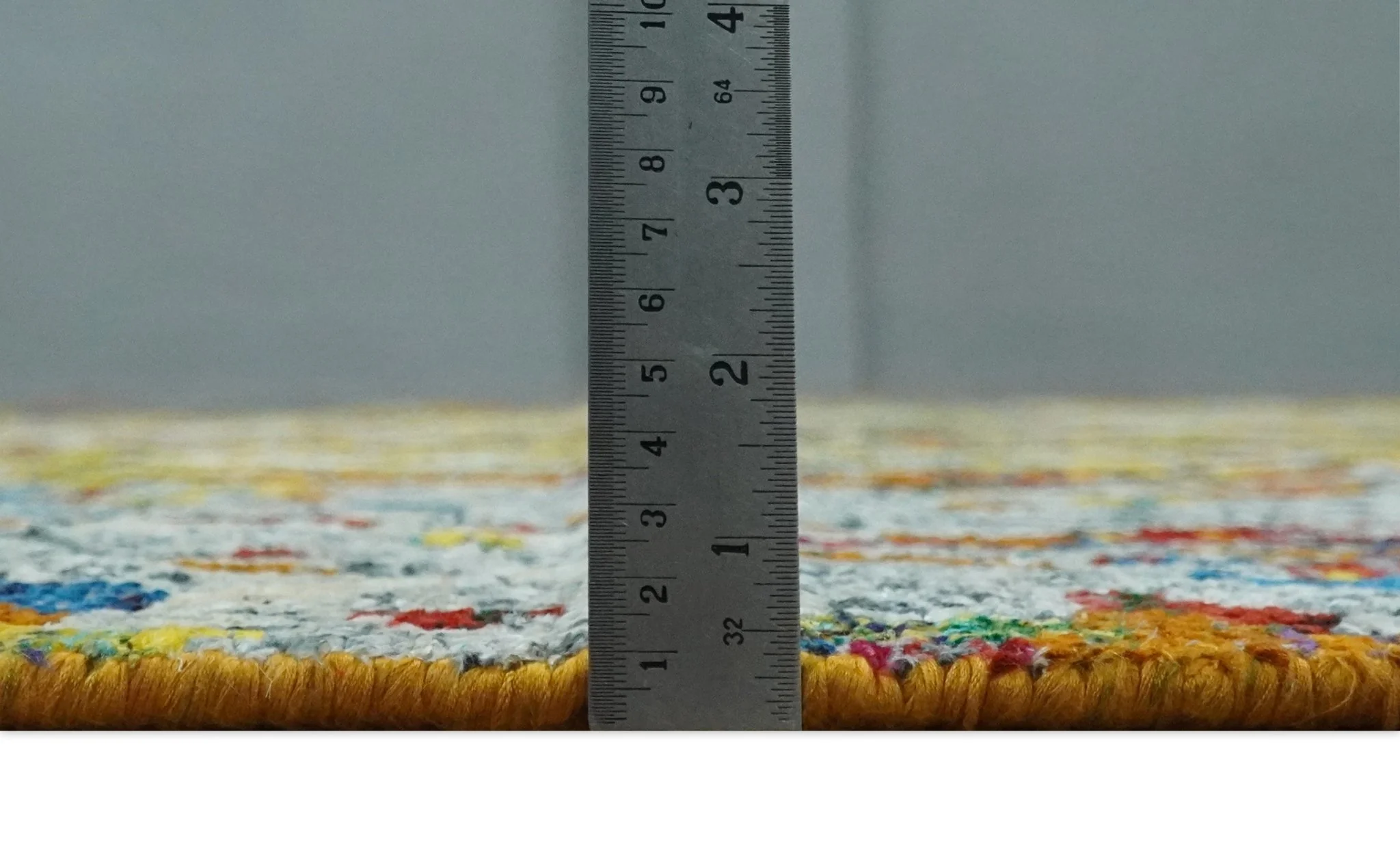 5x8 Hand Knotted Multicolor Modern Abstract Contemporary Recycled Silk Area Rug | OP111 - Image 8