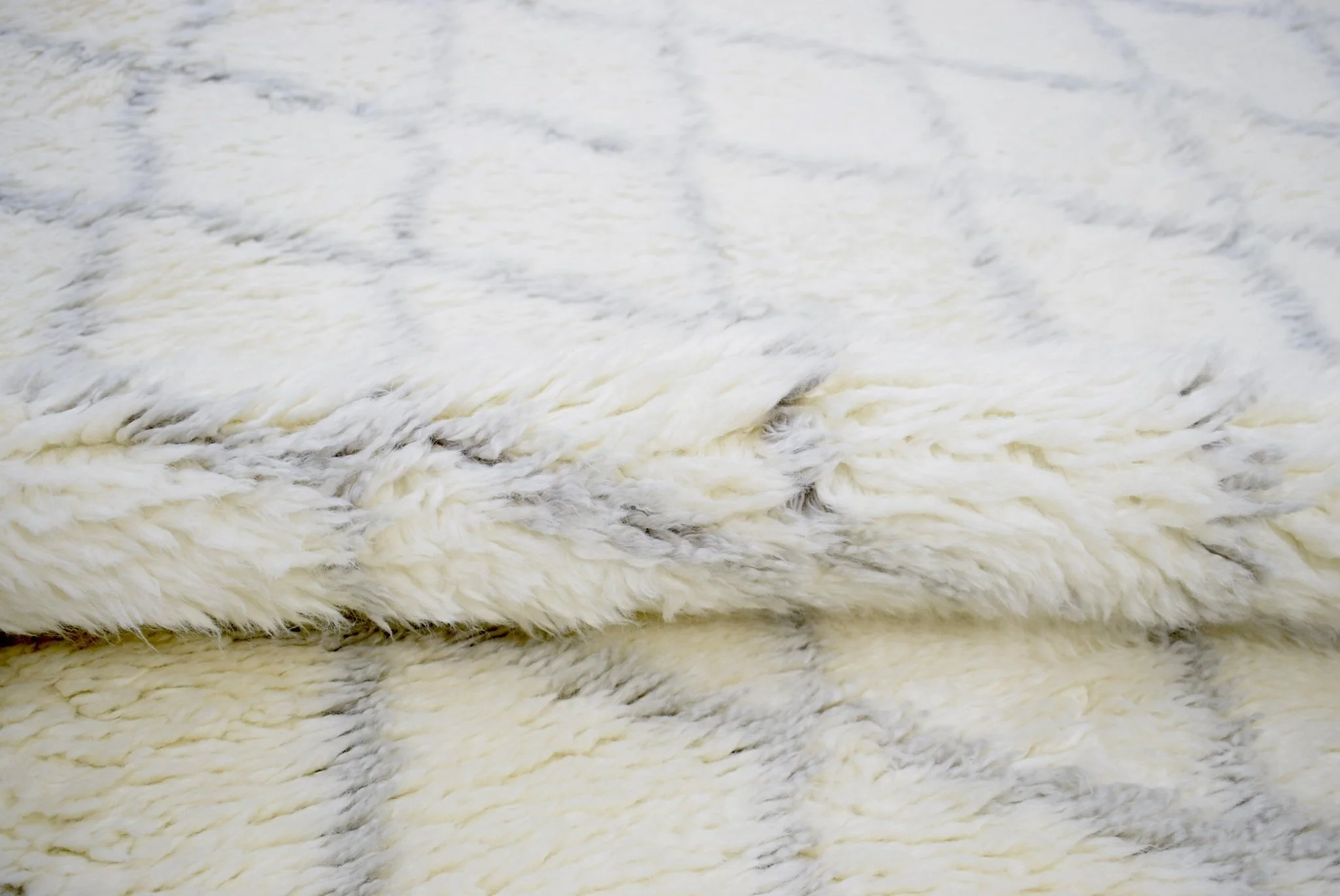 Ivory and Charcoal 4x6, 5x8 Rug Modern Handmade New Zealand Wool Area Rug  The Rug Decor |TRD1715 - Image 9