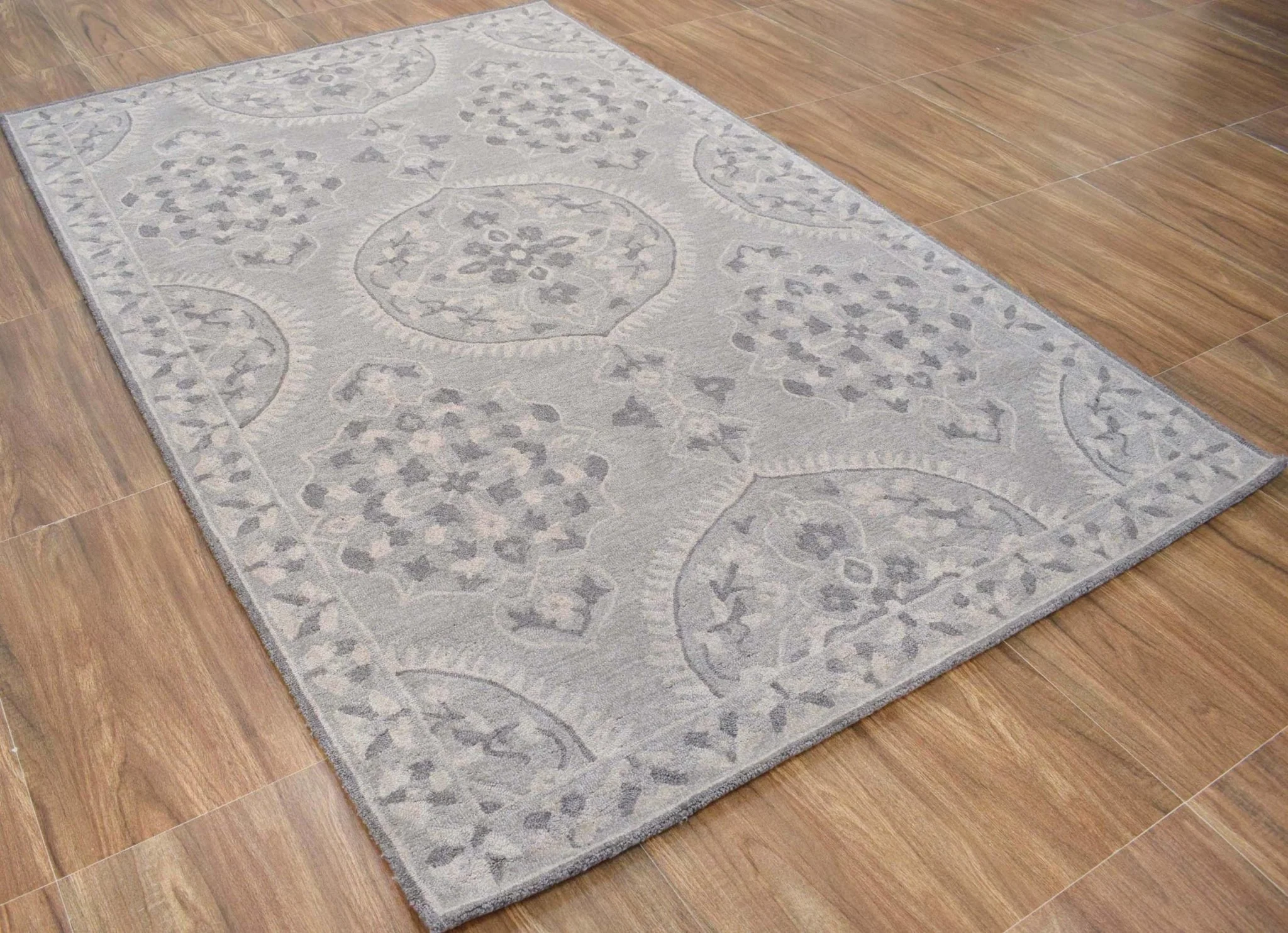 5x8 Rug | Traditional Handmade Acrylic wool Area Rug | The Rug Decor | TRD631158 - Image 4