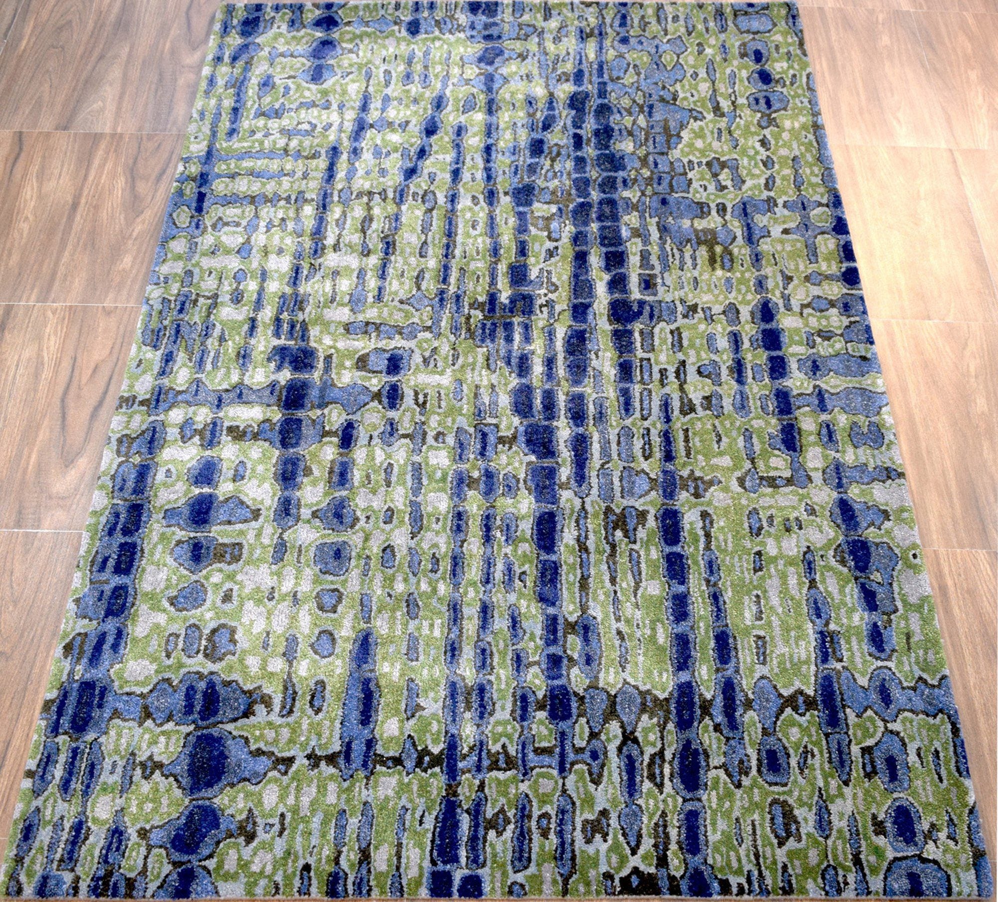 5x8 Rug | Traditional Handmade Wool blended with Viscose Area Rug | The Rug Decor | TRD629858 - Image 5
