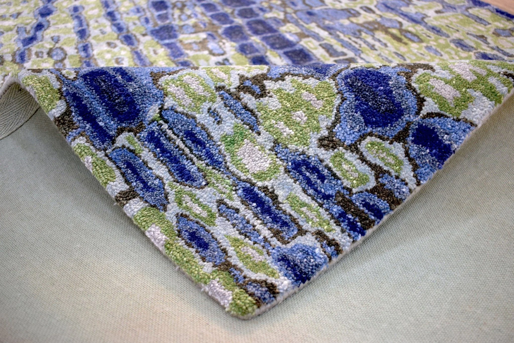 5x8 Rug | Traditional Handmade Wool blended with Viscose Area Rug | The Rug Decor | TRD629858 - Image 8