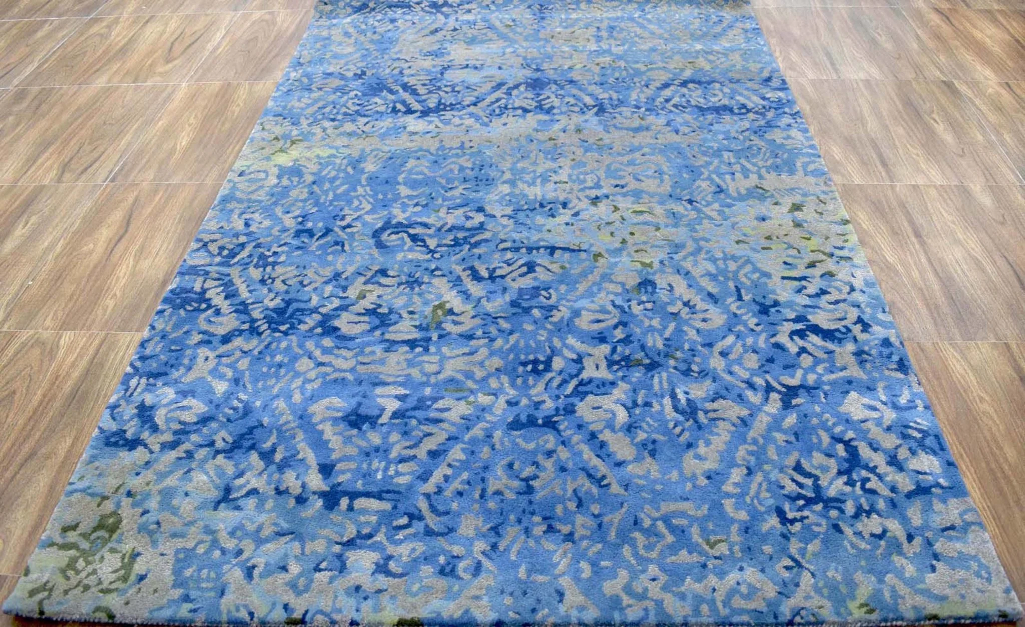 5x8 Rug | Traditional Handmade Wool blended with Viscose Area Rug | The Rug Decor | TRD630058 - Image 5