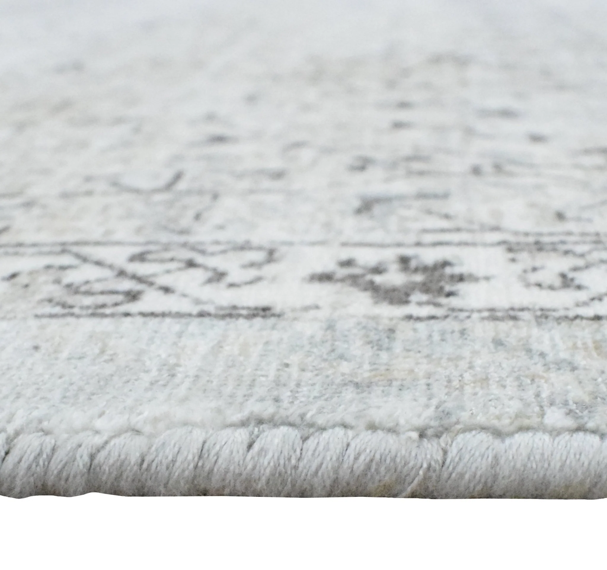 7.8x9.8 Rug, Abstract Blue and Gray Rug made with Viscose Art Silk, Living, Dinning and Bedroom Rug | TRD0091AR7898 - Image 6