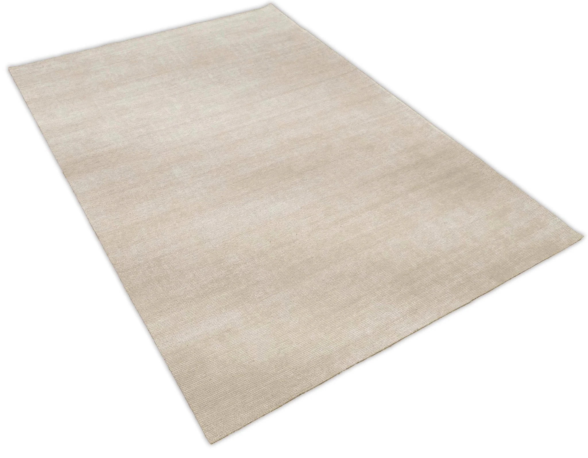 2x3, 5x8 and 8x10 Solid Beige Rug, Low Pile, No Shedding | TRD162 - Image 3