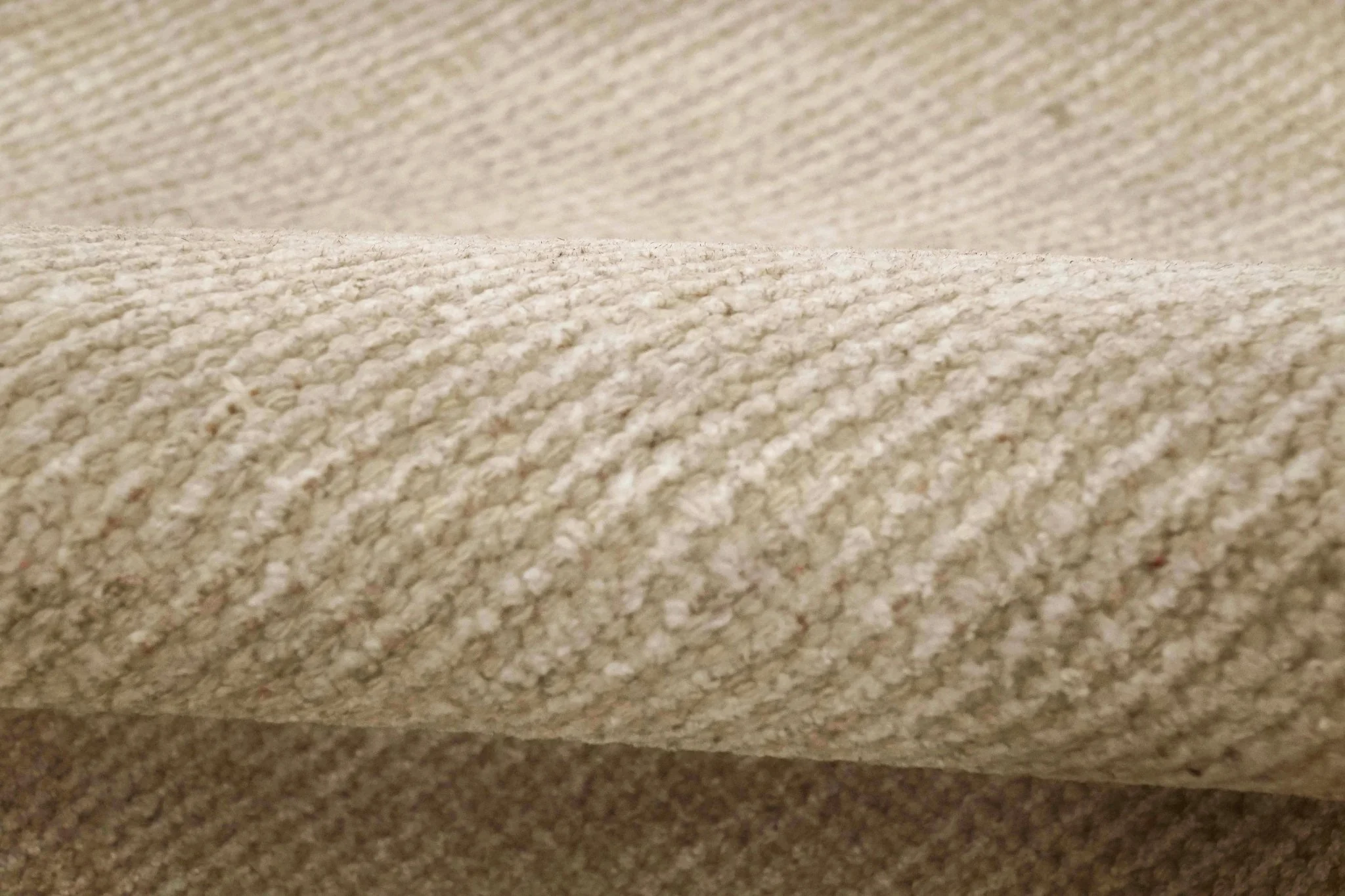 2x3, 5x8 and 8x10 Solid Beige Rug, Low Pile, No Shedding | TRD162 - Image 5