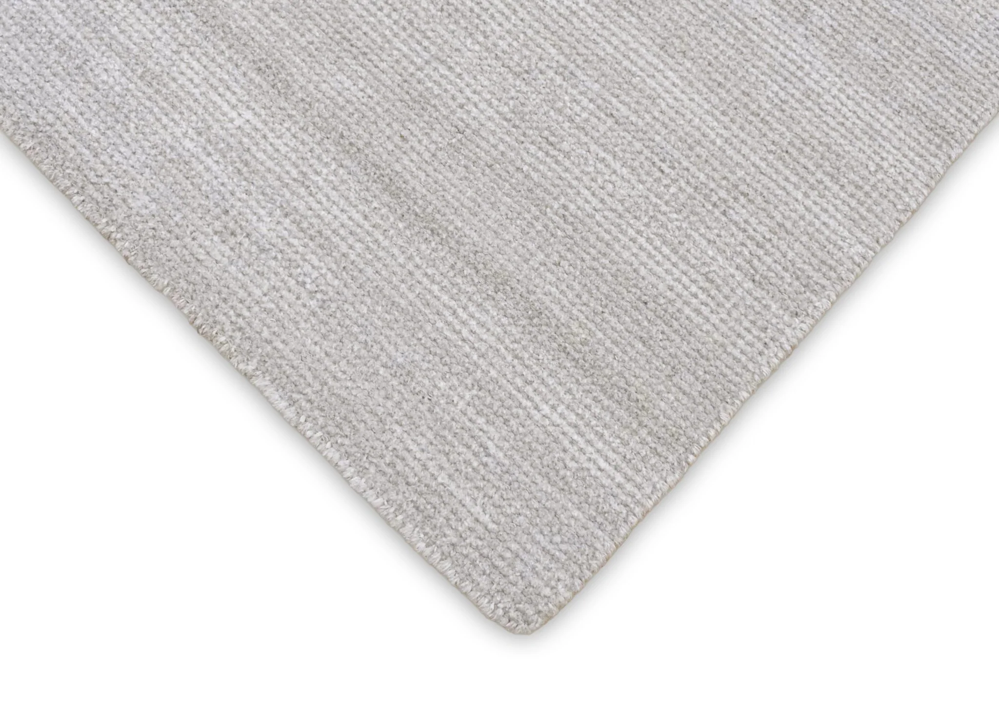 Solid Taupe Silver Rug | Made with wool and viscose blend | TRD171 - Image 3