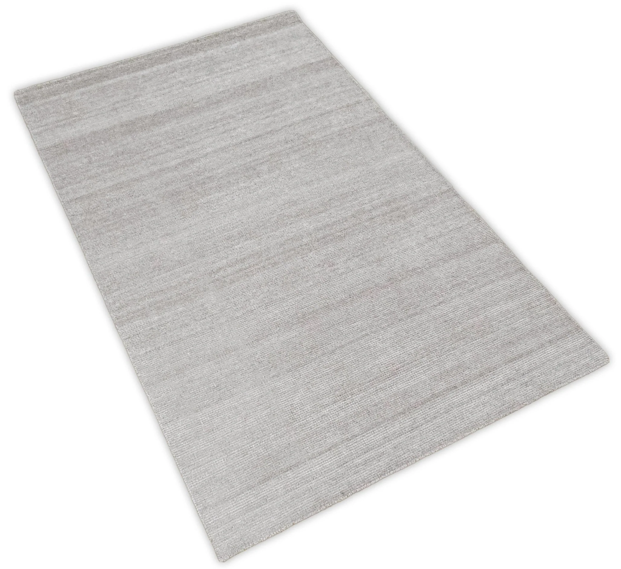 Solid Taupe Silver Rug | Made with wool and viscose blend | TRD171 - Image 4