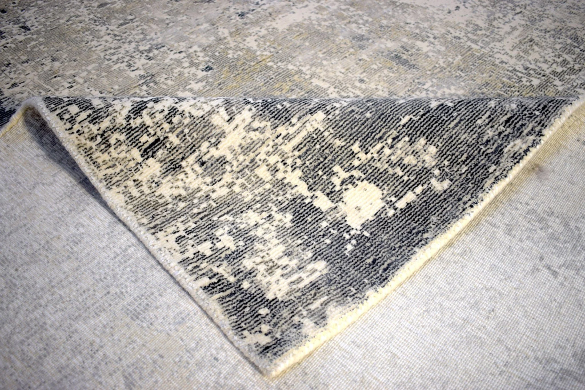 8'x 10' Rug | Modern Handmade  Wool  & Viscose Area Rug | The Rug Décor | TRD10095810 - Image 8