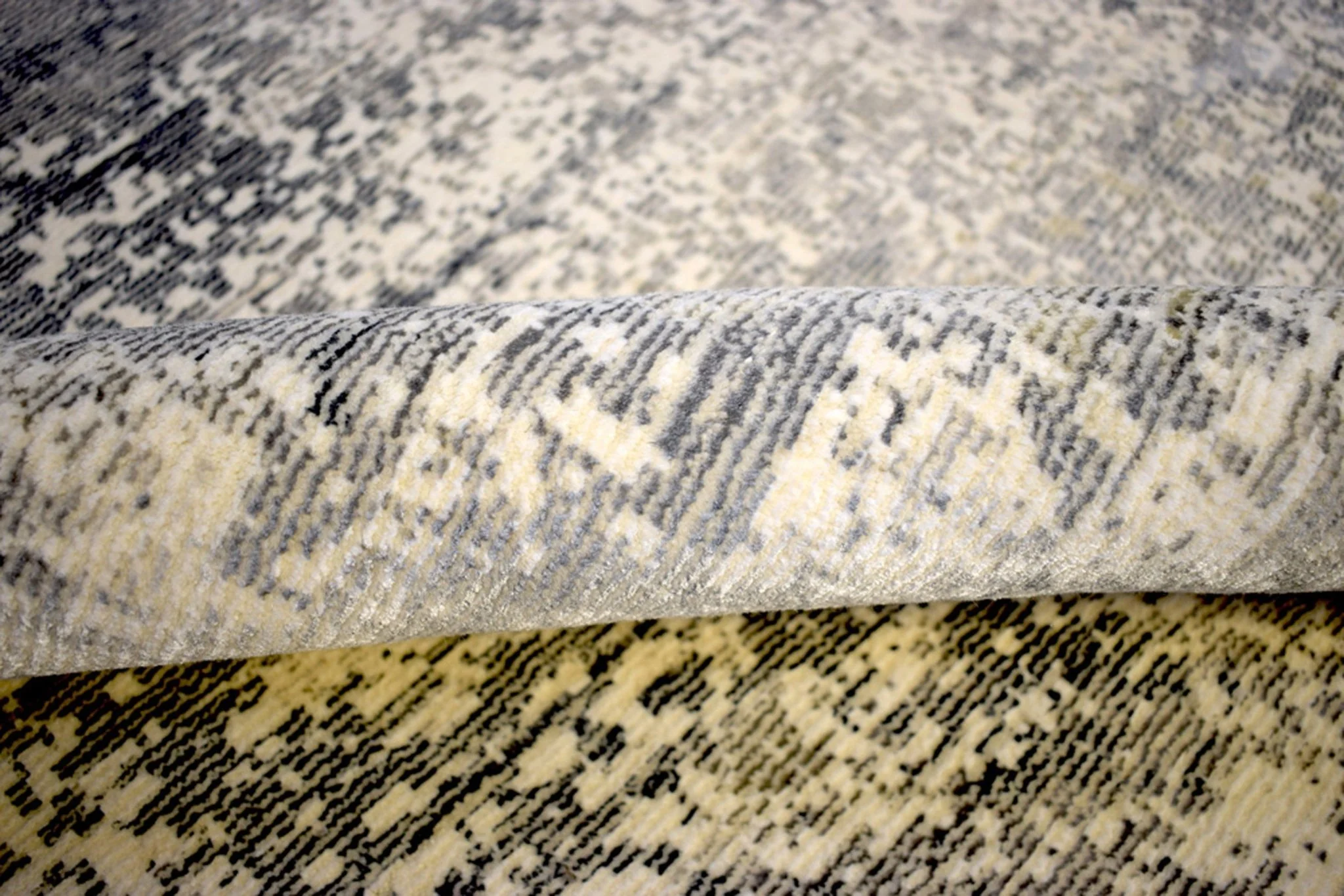 8'x 10' Rug | Modern Handmade  Wool  & Viscose Area Rug | The Rug Décor | TRD10095810 - Image 9
