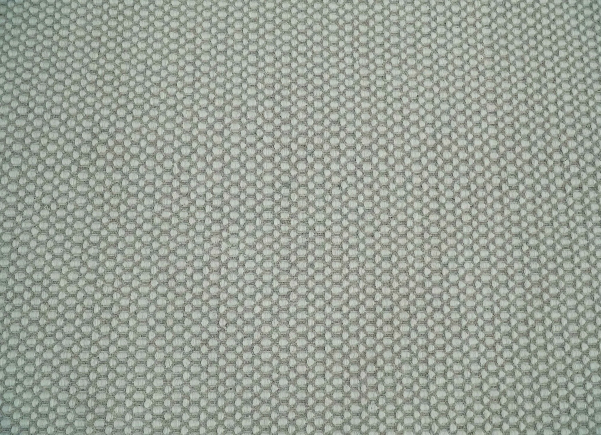 Flatwoven Dhurrie 8x10 and 9x12 Modern Checkered Beige and Ivory Wool Area Rug, Layering Rug | TRDCP830 - Image 9