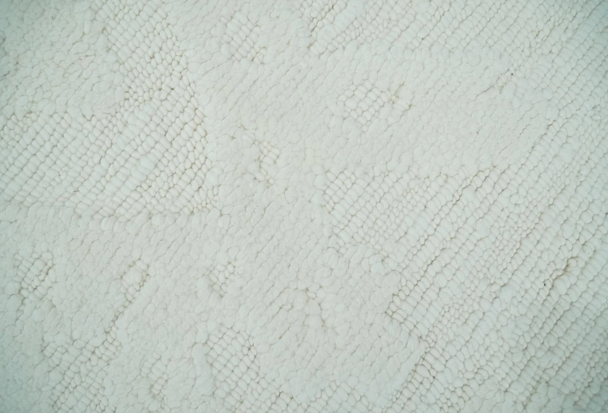 Premium 8x10 carved Texture Ivory Traditional hand knotted wool Area rug - Image 4