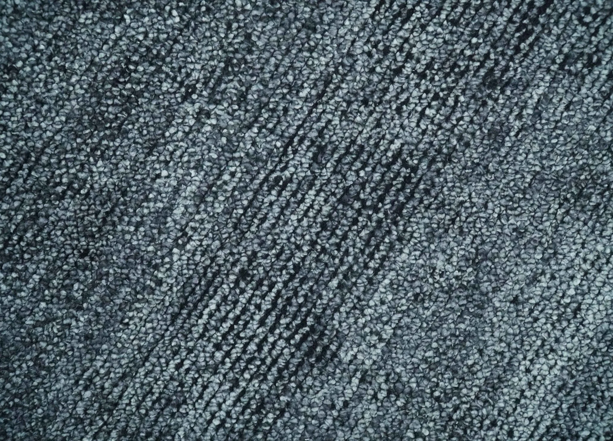 8x10 Charcoal and Silver Blended Hand knotted Bamboo Silk Area Rug - Image 5