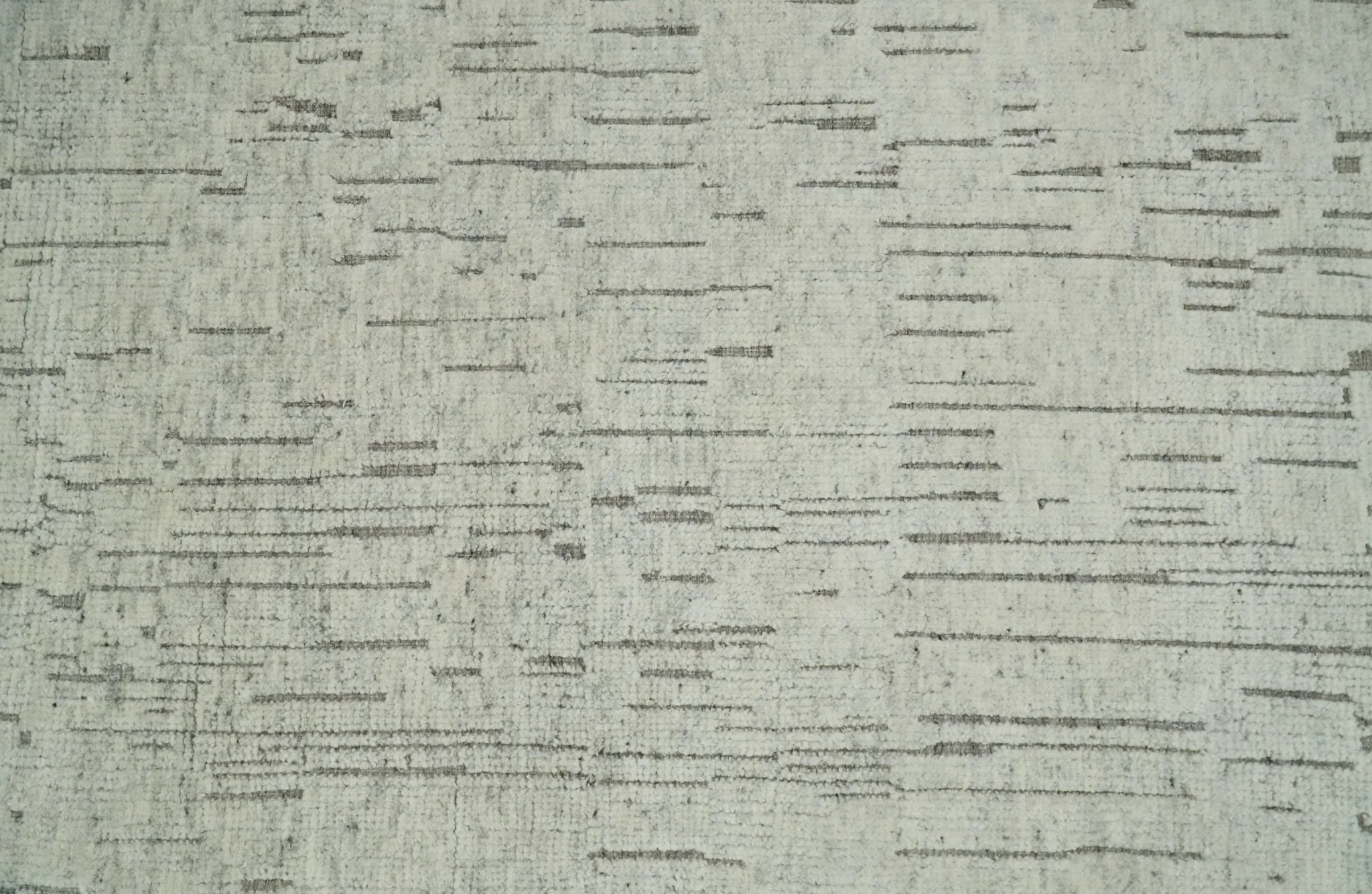 8x10 Hand Knotted Woolen Modern Contemporary Beige and Gray Tribal Area Rug | TRDCP637810 - Image 5