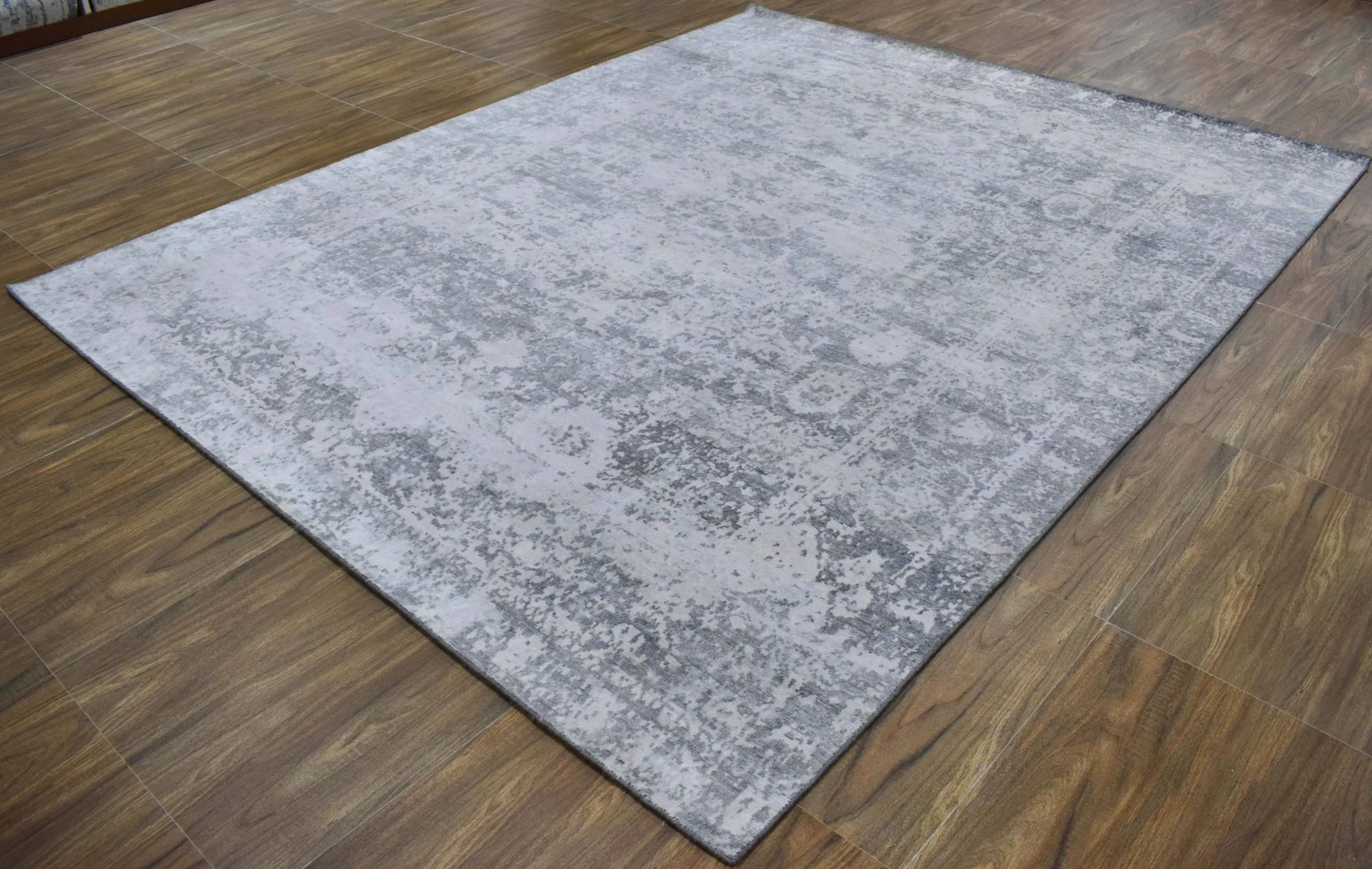 8x10 Rug | Modern Handmade Bamboo Silk Area Rug | TRD1695810 - Image 3