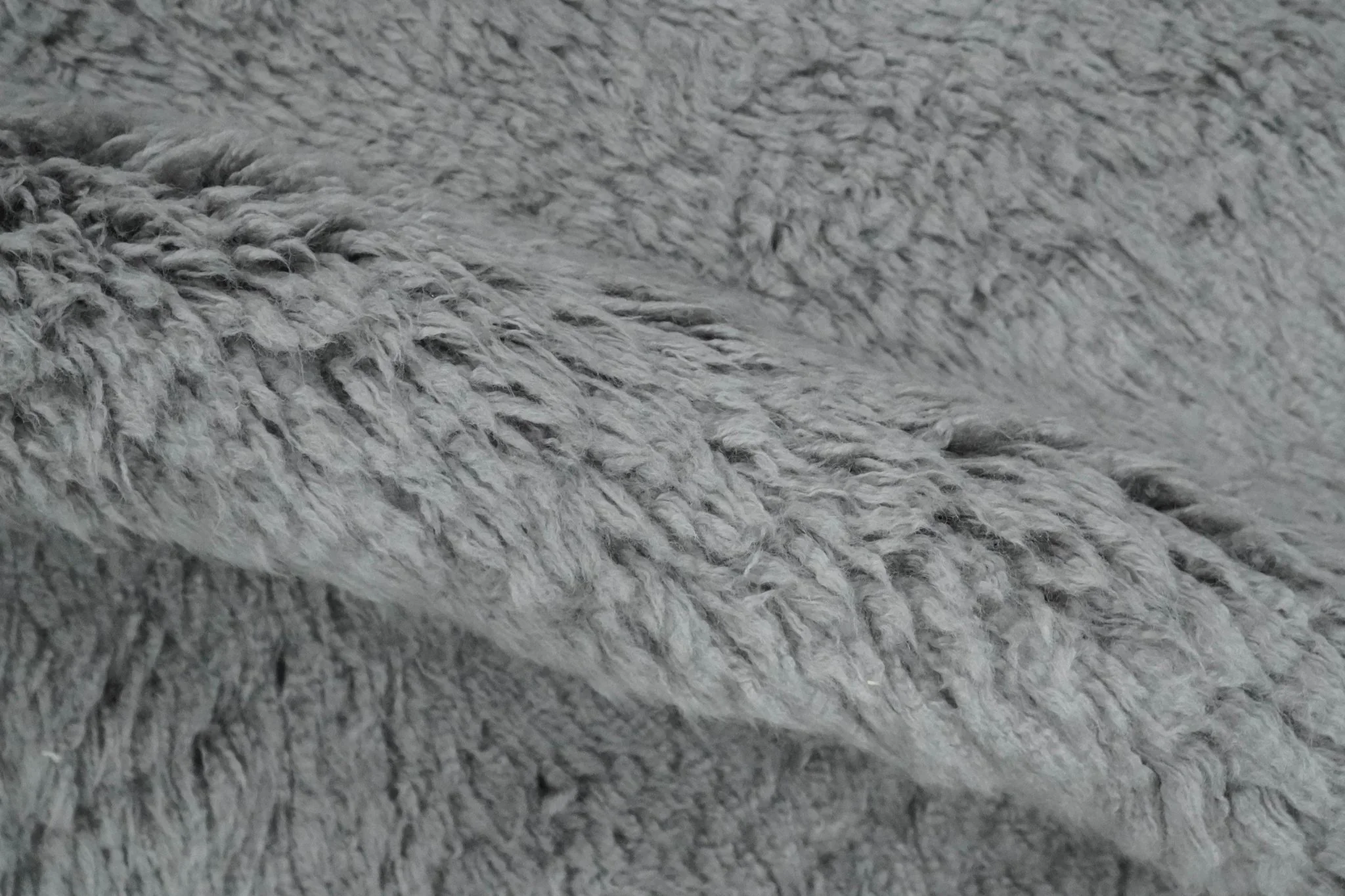 Plush Thick Beni Ourain Gray Moroccan Rug Made with fine new Zealand Custom Made Wool Area Rug - Image 4