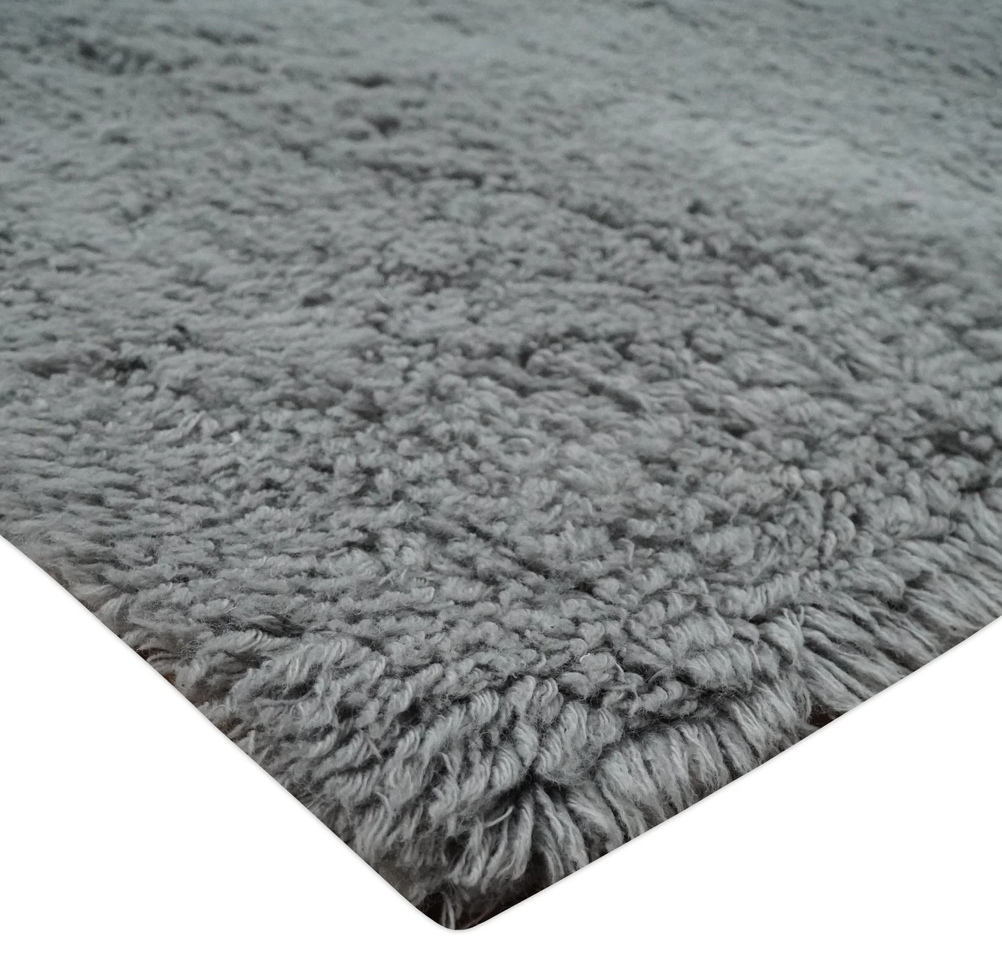 Plush Thick Beni Ourain Gray Moroccan Rug Made with fine new Zealand Custom Made Wool Area Rug - Image 5