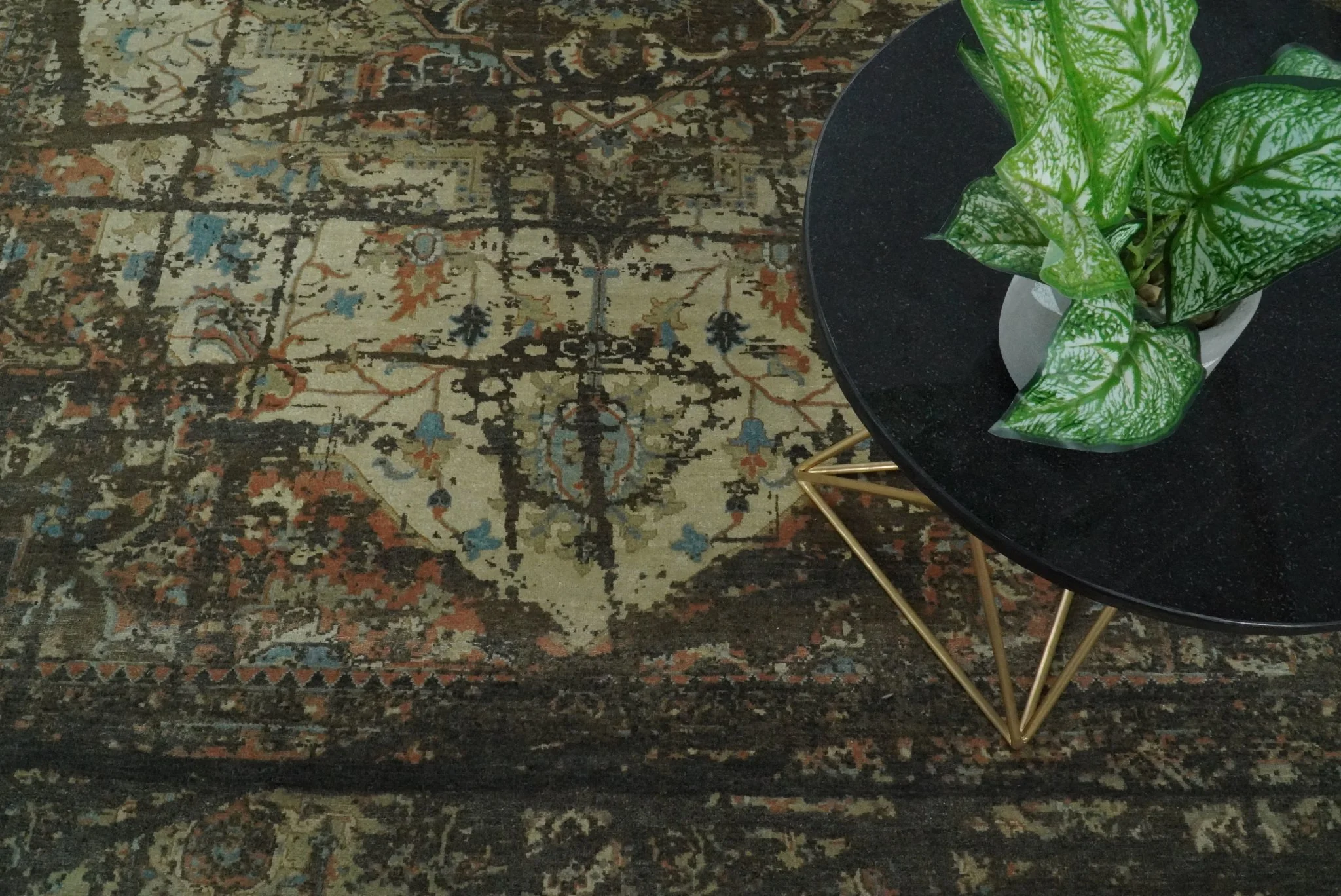 8x10 Rug | Modern Heriz Serapi Handmade Wool Area Rug | TRD1684810 - Image 4