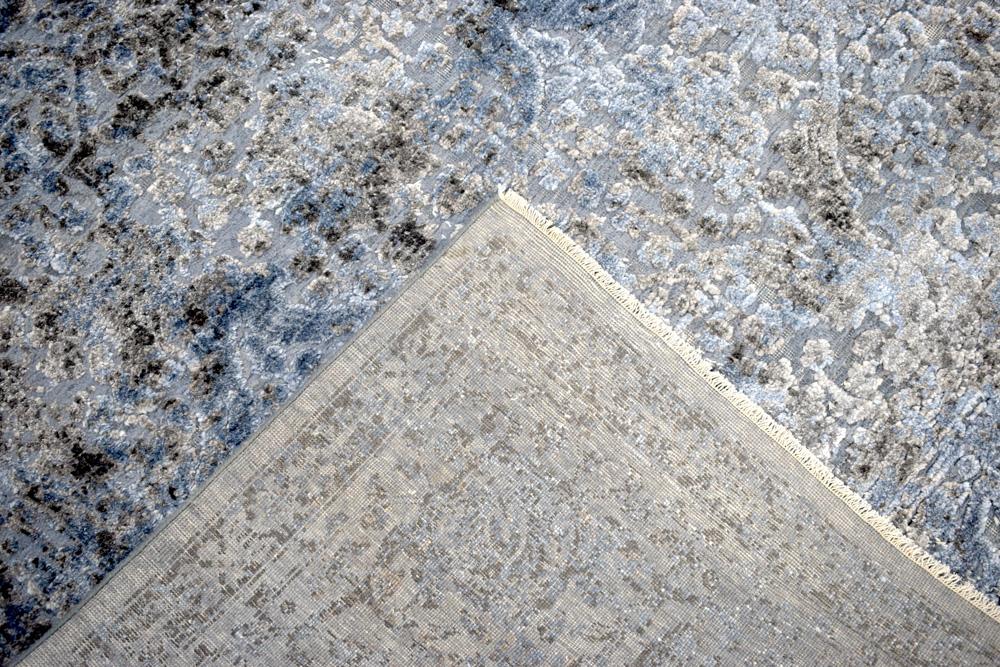 9x12 | Modern Hand made Hand-spun wool and Handspun Bamboo Silk Area Rug | TRD2028912 - Image 7