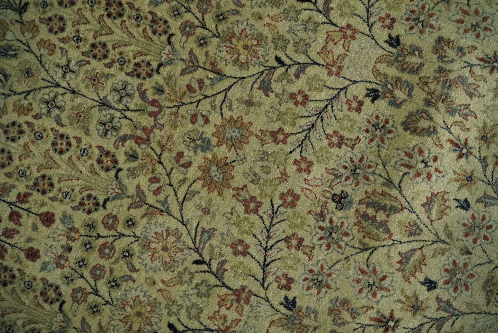 8x10 and 9x12 Vintage Brown Antique Persian Tabriz Fine Hand Knotted Wool Area Rug | TRD421 - Image 4